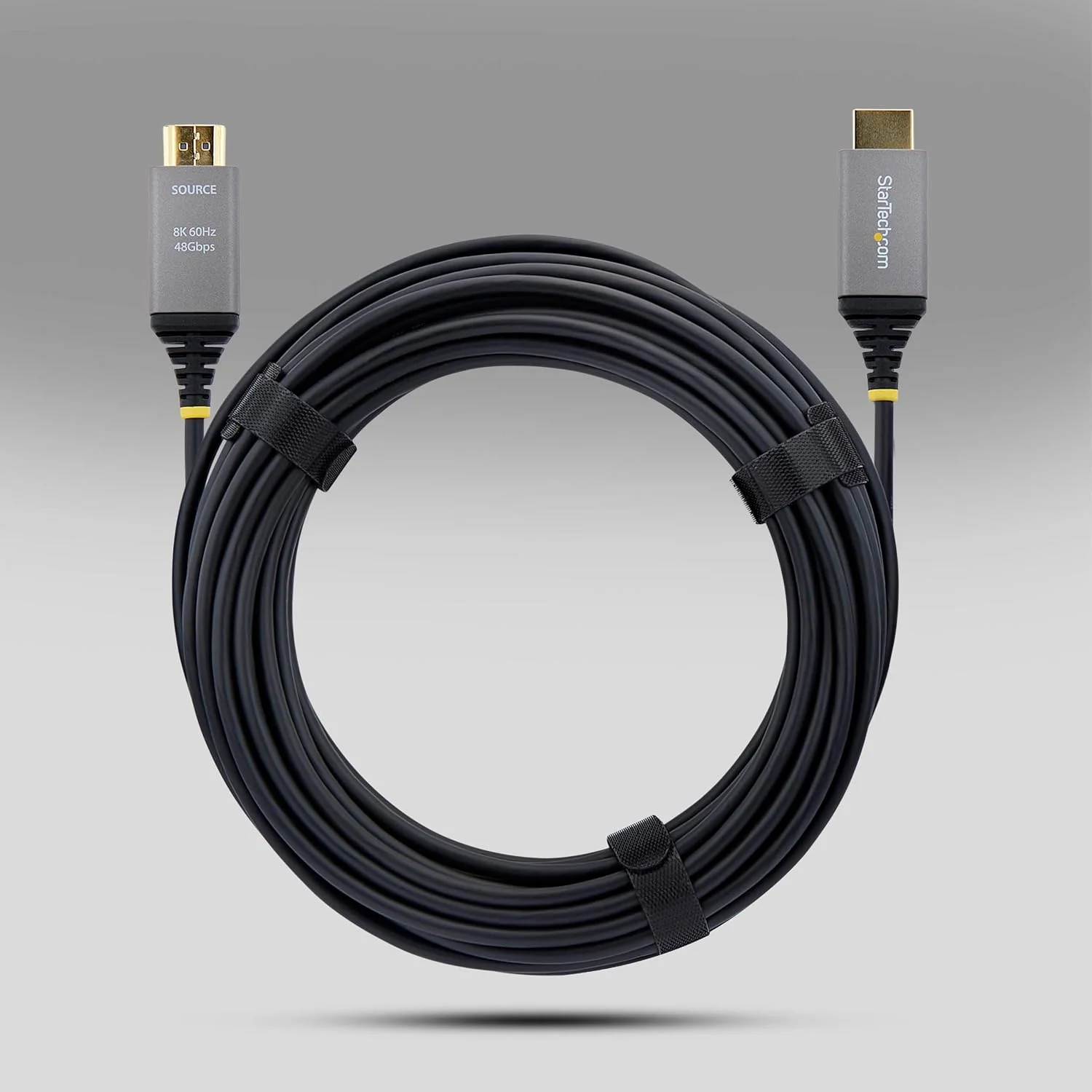 StarTech 30m (100ft) HDMI 2.1 Hybrid Active Optical Cable (AOC), CMP Plenum, 8K 60Hz, 48Gbps, Ultra High Speed HDMI 2.1/2.0 Cable - Image 5