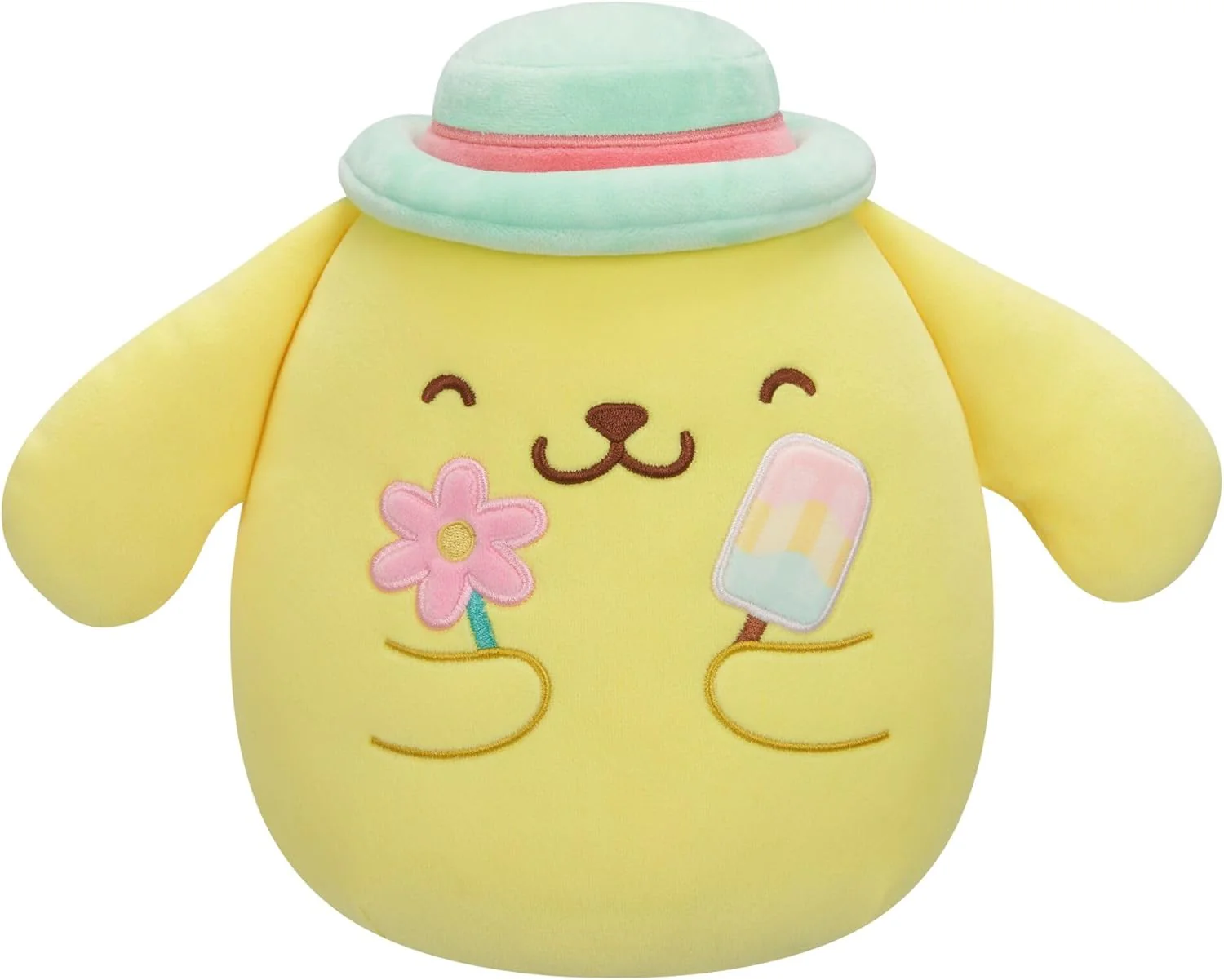 Sanrio Squishmallow Plush Figure Hello Kitty And Friends Seize The Moment Pompompurin Popsicle 20 Cm - Image 7