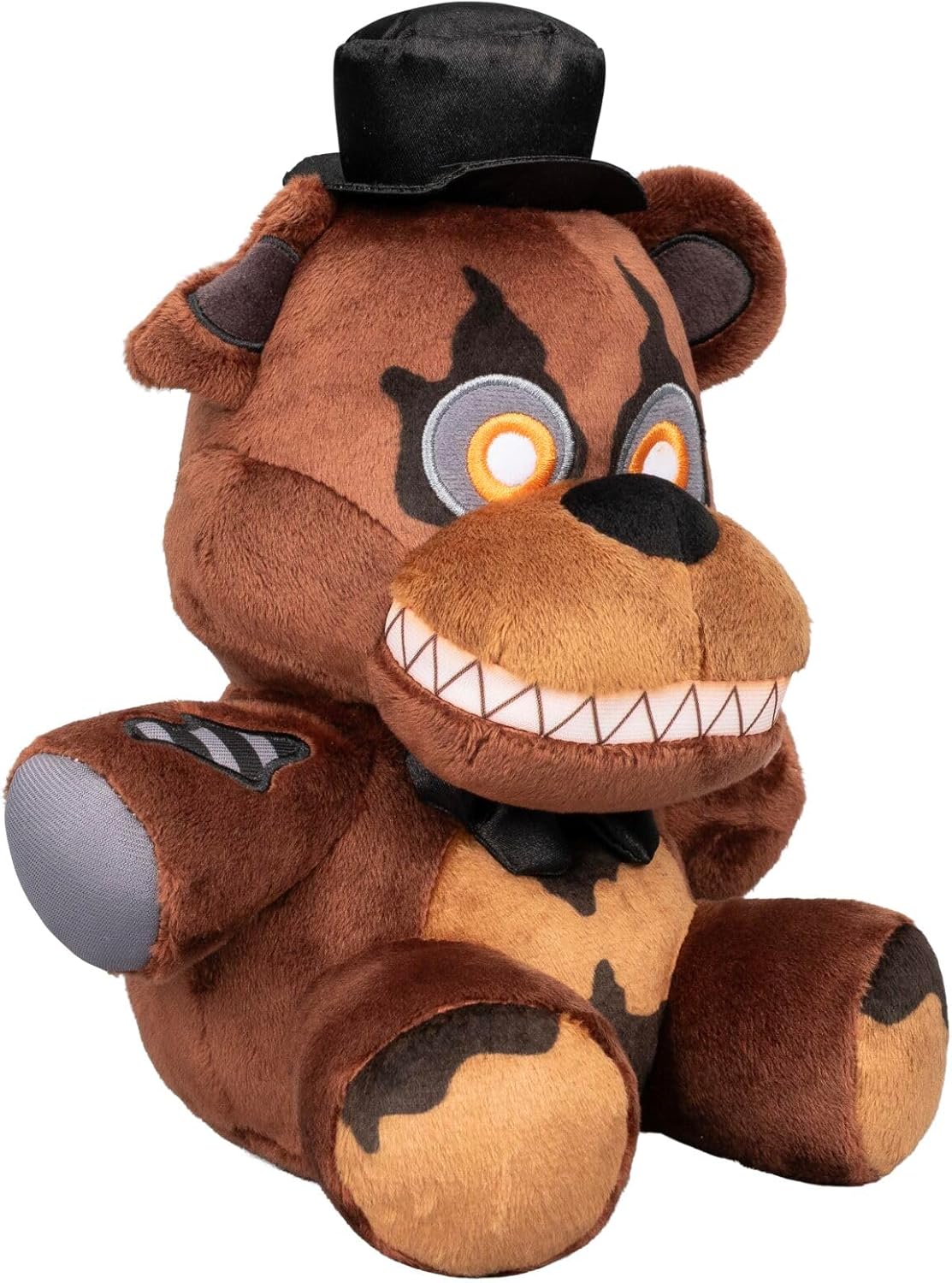 Jazwares Five Nights at Freddy’s Nightmare Freddy 8-Inch Plush | Soft Material and Glow-In-The-Dark Eyes - Image 3