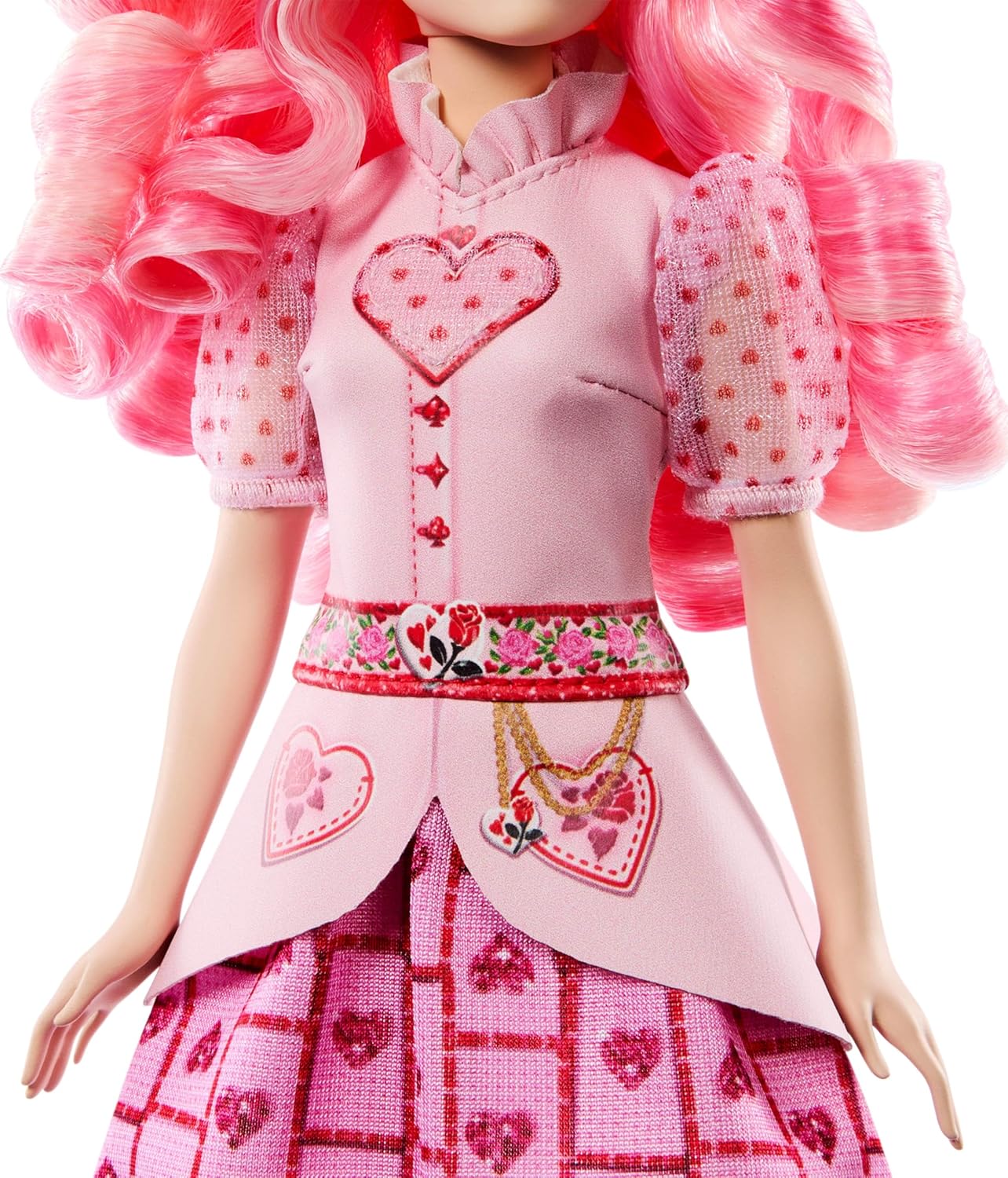 Mattel Disney Descendants: The Rise of Red Singing Bridget, Young Queen of Hearts Doll in Movie-Inspired Clothes, Sings “Shuffle of Love” in English - Image 4