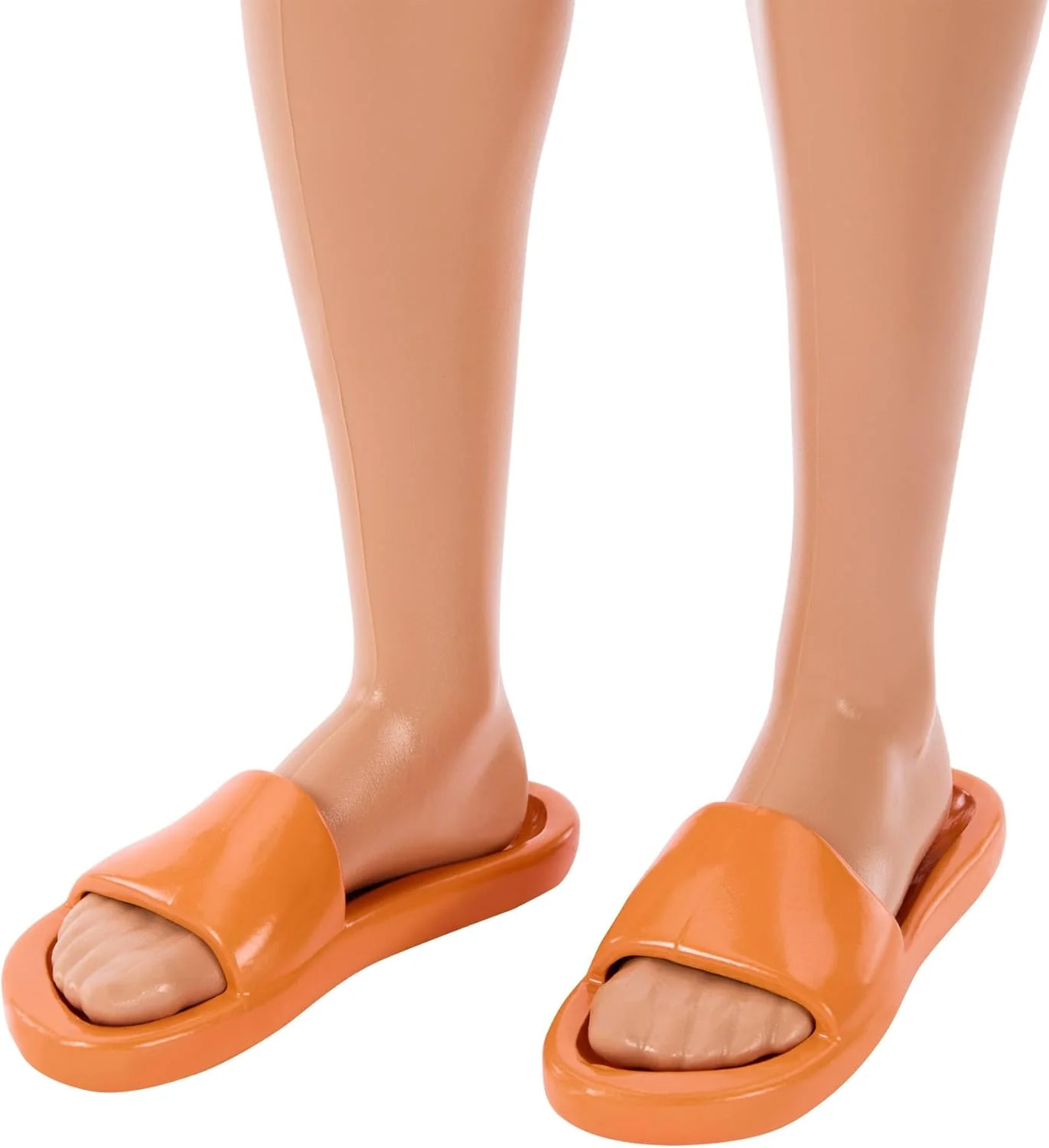 Barbie Fashionistas Style Ken Doll #252 with Blond Hair, Wearing Orange and Yellow Polka-Dot Board Shorts with Yellow and White Striped Shirt, Orange Shoes, JJN66 - Image 5
