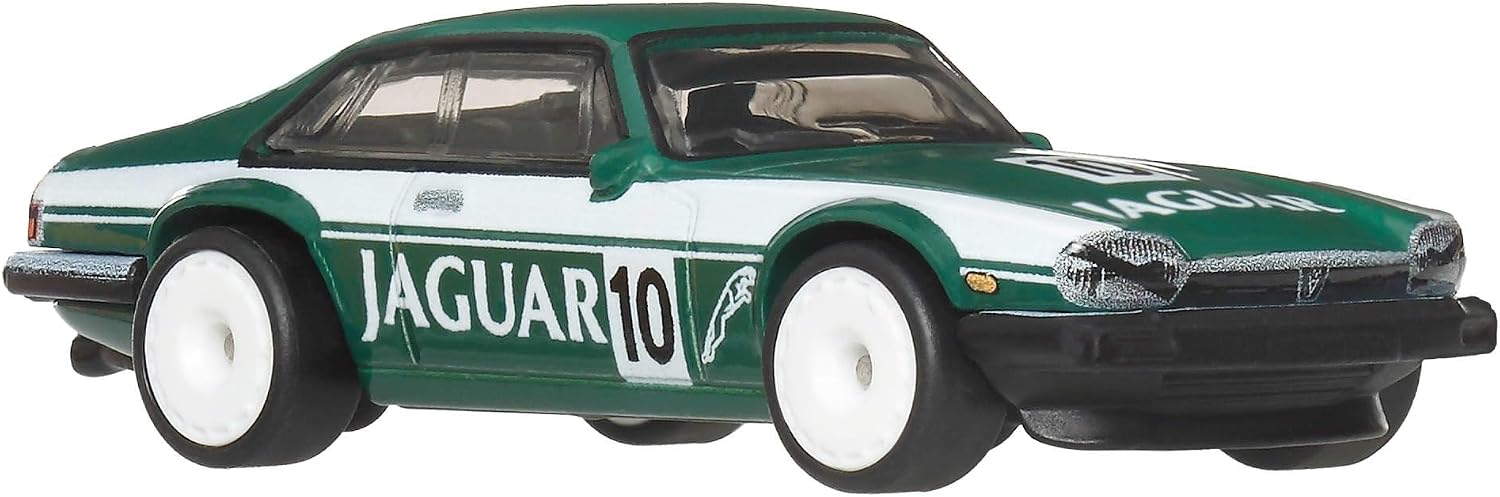 Hot Wheels Jaguar XJS Car Culture Vehicle, Premium 1:64 Scale Die-Cast Toy Car with Real Riders Tires & Metal/Metal Body & Chassis, JKF02 - Image 2