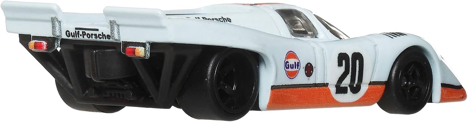 Hot Wheels Porsche 917 K Car Culture Vehicle, Premium 1:64 Scale Die-Cast Toy Car with Real Riders Tires & Metal/Metal Body & Chassis, JKF03 - Image 6