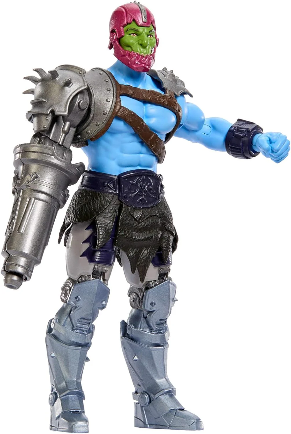Masters of the Universe - Trap Jaw, action figure con cannone trasformabile e movimento di rotazione e rilascio, design ispirato al cattivo del film Masters of the Universe 2026, JKJ03 - Image 4