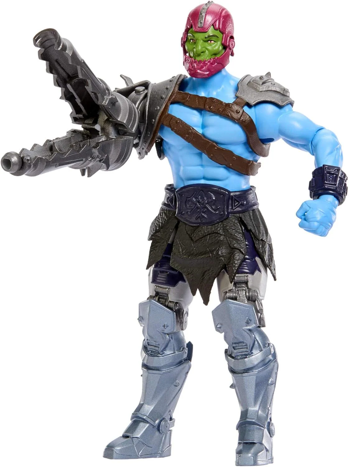 Masters of the Universe - Trap Jaw, action figure con cannone trasformabile e movimento di rotazione e rilascio, design ispirato al cattivo del film Masters of the Universe 2026, JKJ03 - Image 5