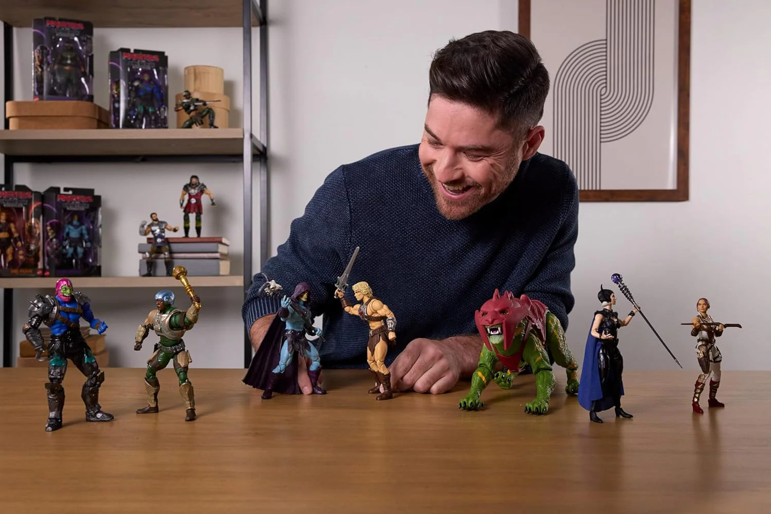 Masters of the Universe Chronicles Actionfigur, 16,5 cm, detailgetreuer Ram Man zum Film von 2026, Motu Hero mit 30 Bewegungspunkten und Axt, Jon Xue Zhang, JKJ29 - Image 5