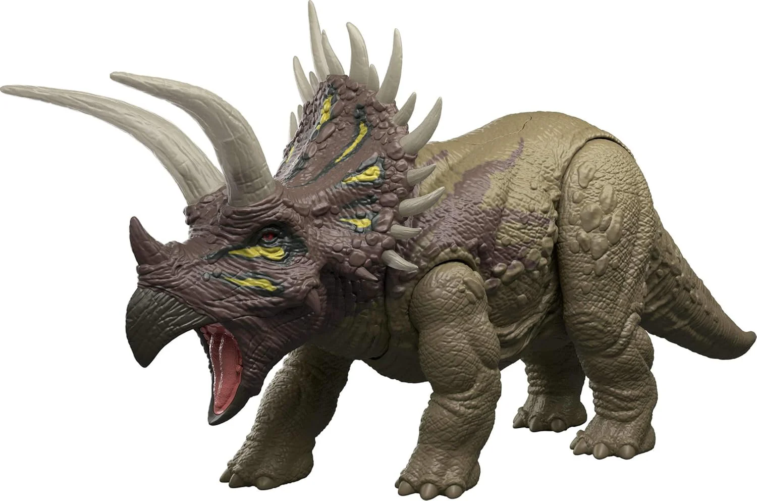 Mattel Jurassic World Wild Roar Triceratops - Image 4