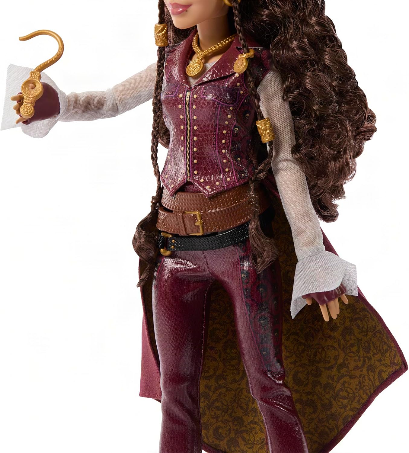 Mattel Disney Descendants: Wicked Wonderland Fashion Doll & Accessory, Hazel Hook, Daughter of Hook with Movie-Inspired Clothing, JMP48 - Image 2