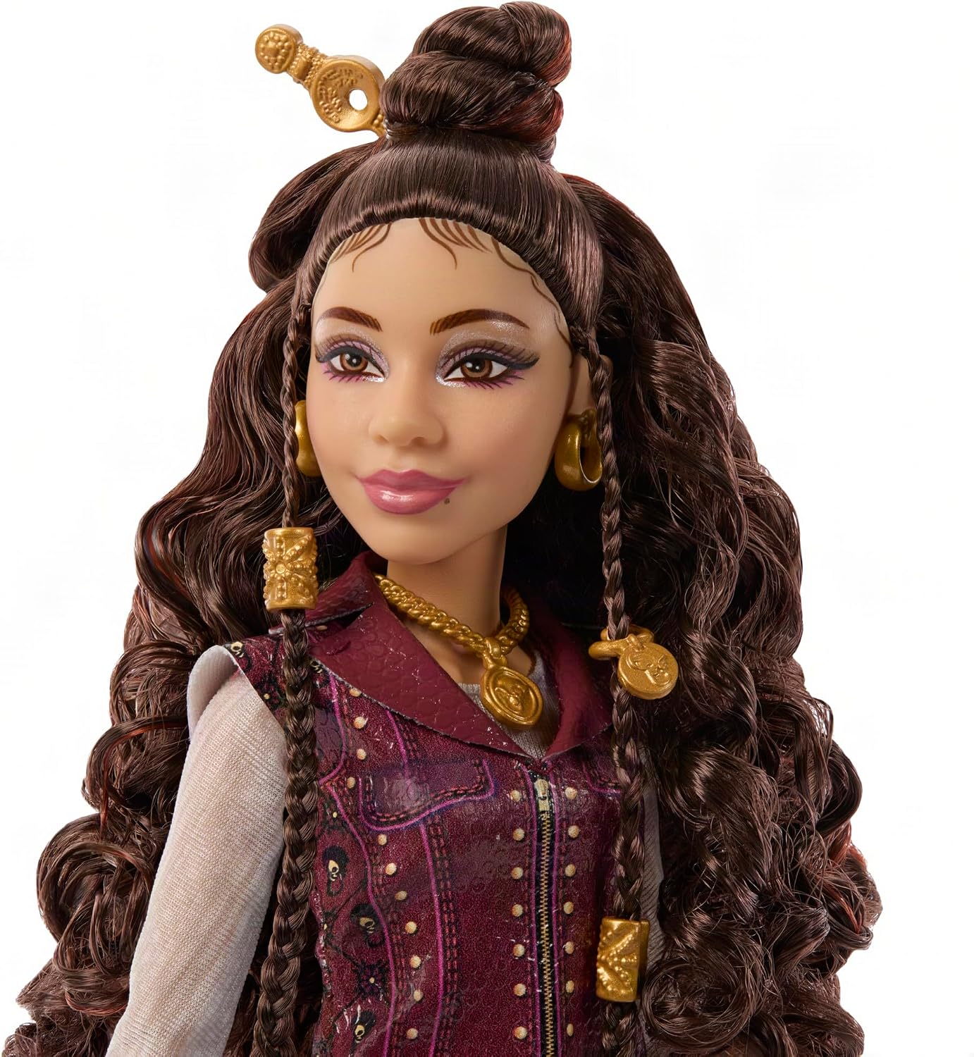 Mattel Disney Descendants: Wicked Wonderland Fashion Doll & Accessory, Hazel Hook, Daughter of Hook with Movie-Inspired Clothing, JMP48 - Image 4