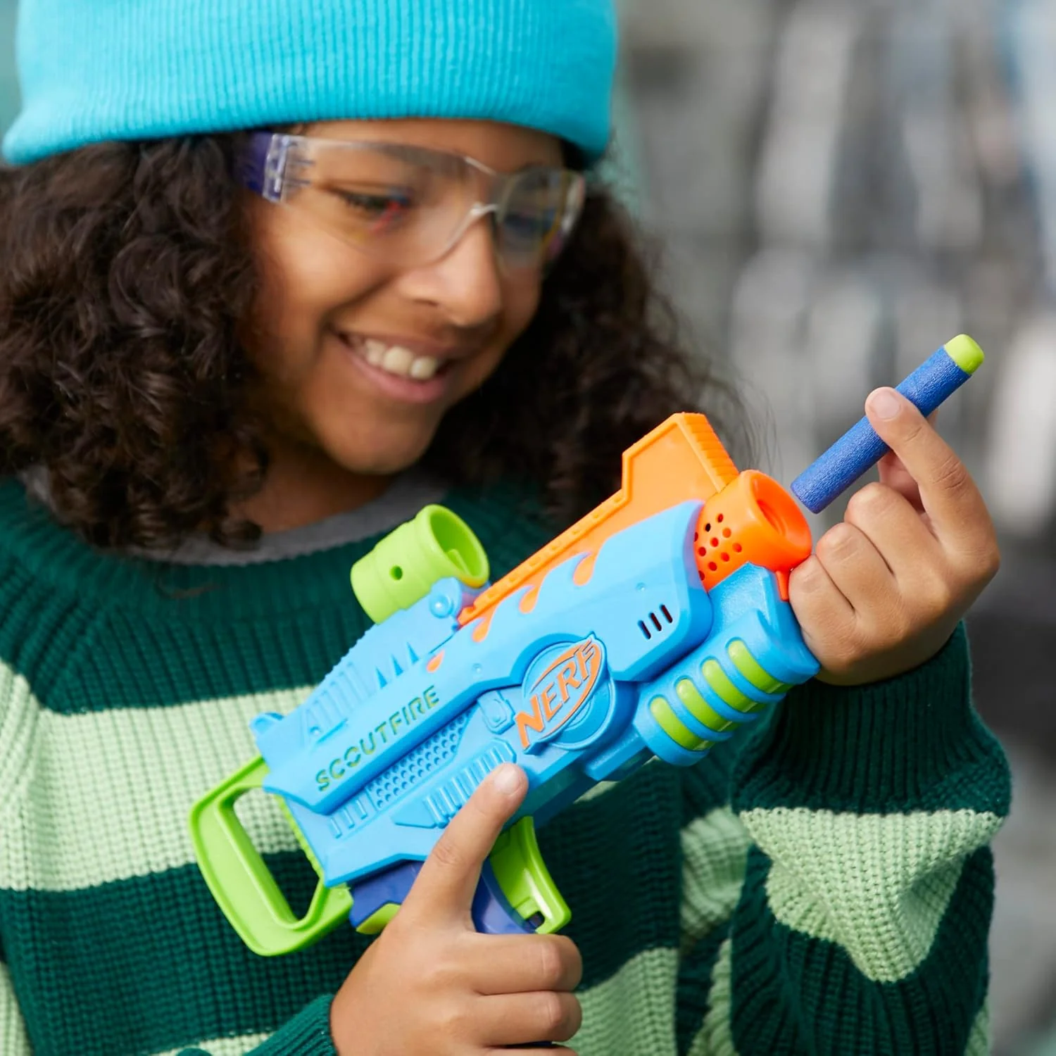 NERF Elite Junior Ultimate Starter Set, 2 Easy Play Blasters, 15 Darts for Kids Outdoor Games, Ages 6 & Up - Image 5