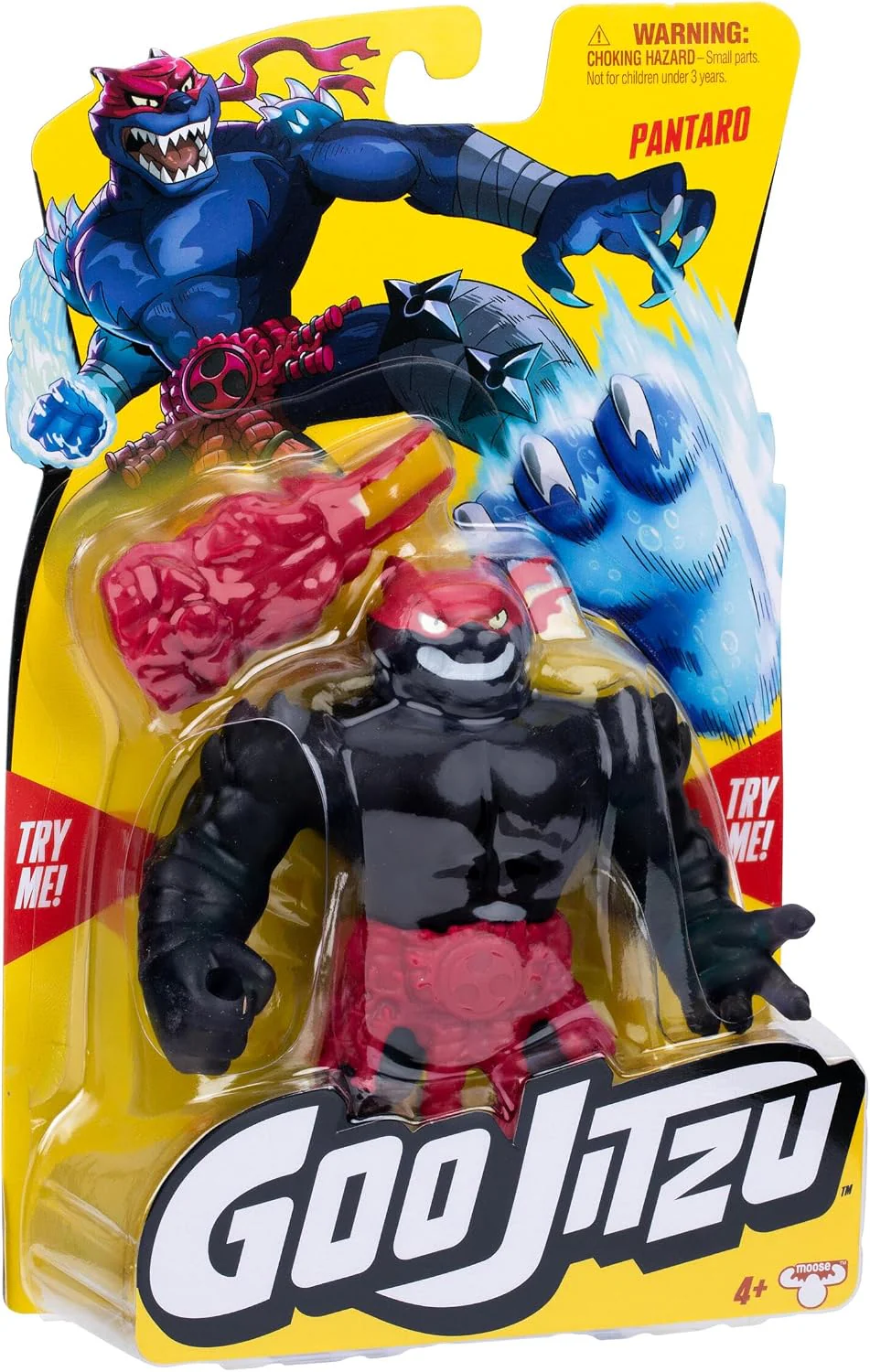Goo Jitzu, Pantaro, Stretchy Collectible Action Figure, With Unique Goo Filling & Weapon, Tactile Sensory Toy That Stretches Up To 3x Its Size - Image 4