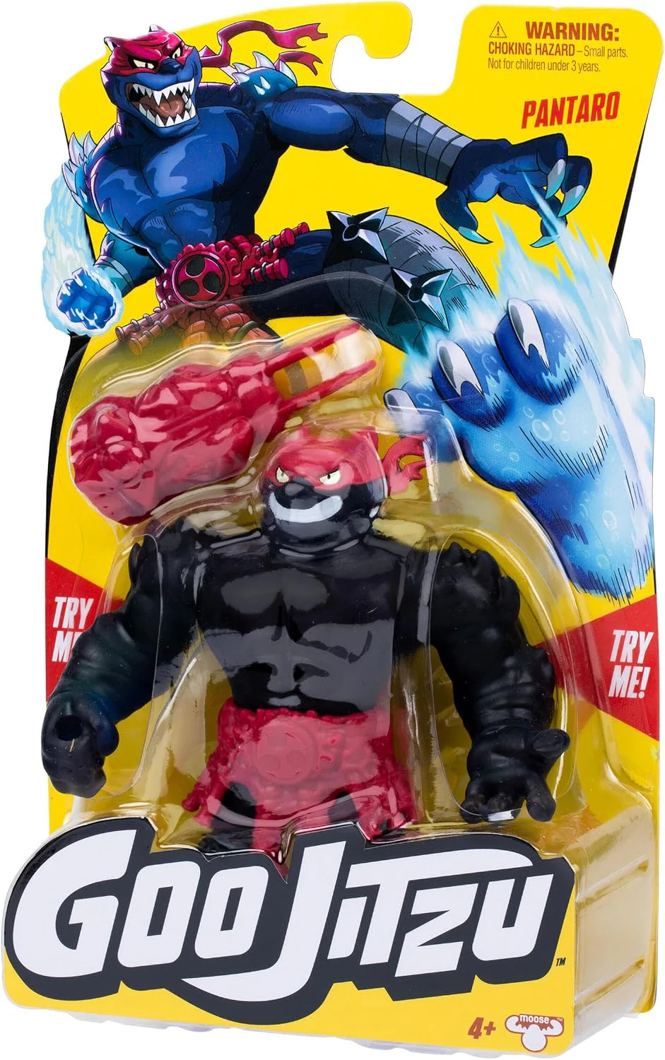 Goo Jitzu, Pantaro, Stretchy Collectible Action Figure, With Unique Goo Filling & Weapon, Tactile Sensory Toy That Stretches Up To 3x Its Size - Image 6