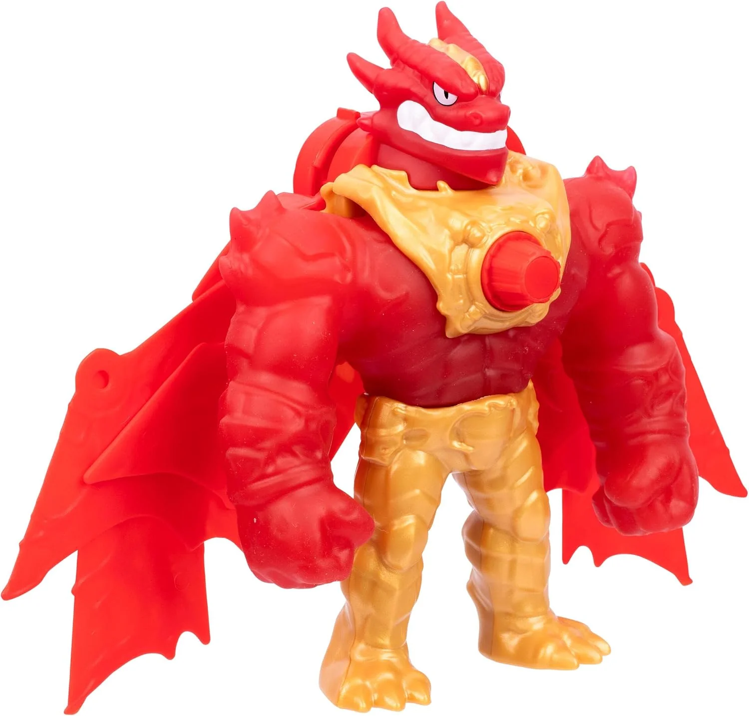 Goo Jitzu Battlewing Blazagon Power-Up Figure – 8.5” Tall, Stretchy Action Figure with Massive Battle Wings, Goo-Activated Power - Image 2