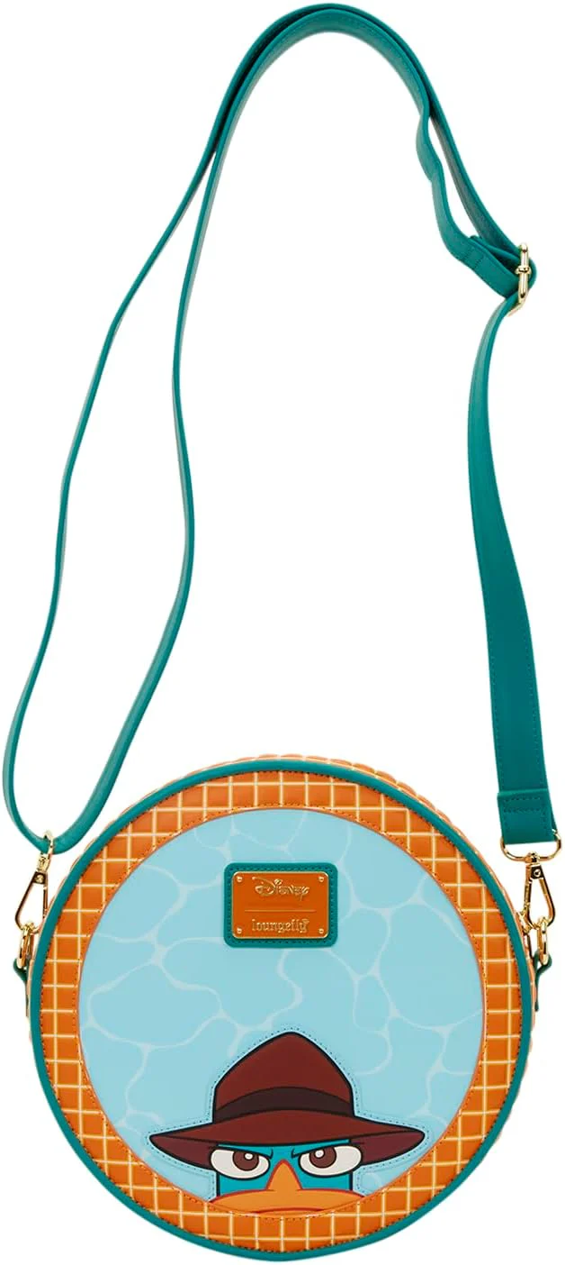 Loungefly Disney: Phineas e Ferb - Perry l'ornitorinco - Tracolla regolabile - Borsa a tracolla - Ideale per bambini e adulti - Borse da collezione - Image 3