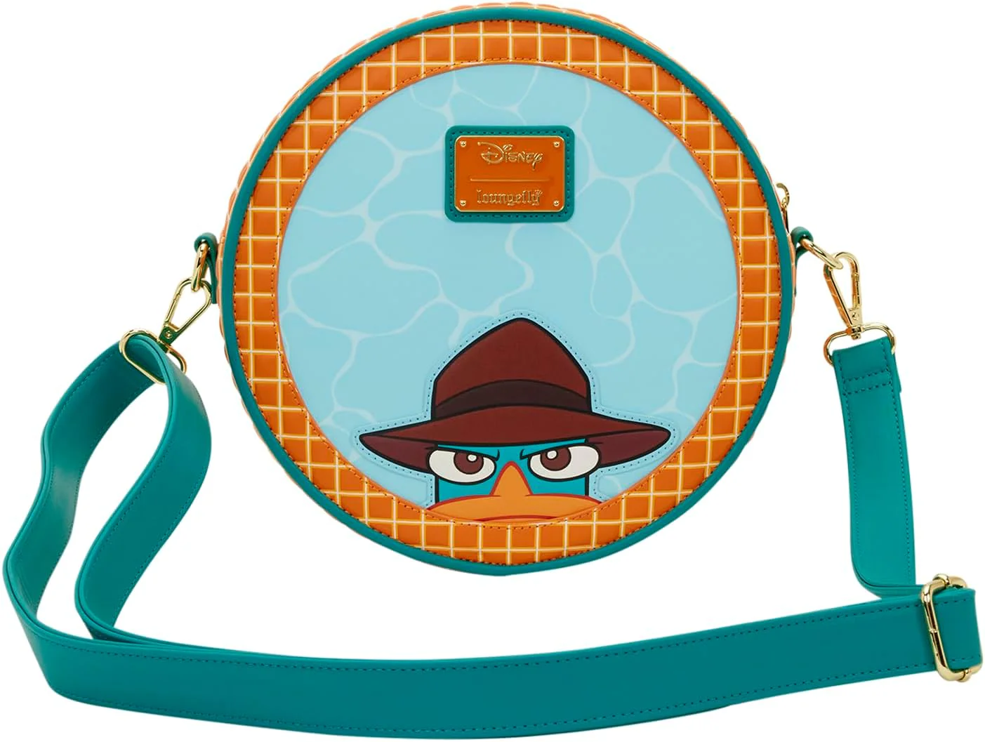 Loungefly Disney: Phineas e Ferb - Perry l'ornitorinco - Tracolla regolabile - Borsa a tracolla - Ideale per bambini e adulti - Borse da collezione - Image 5