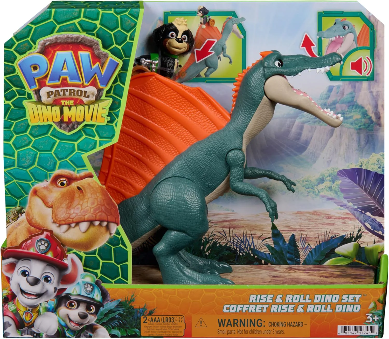 Paw Patrol Playset Dino RiseAndRollDinoSet - Image 4
