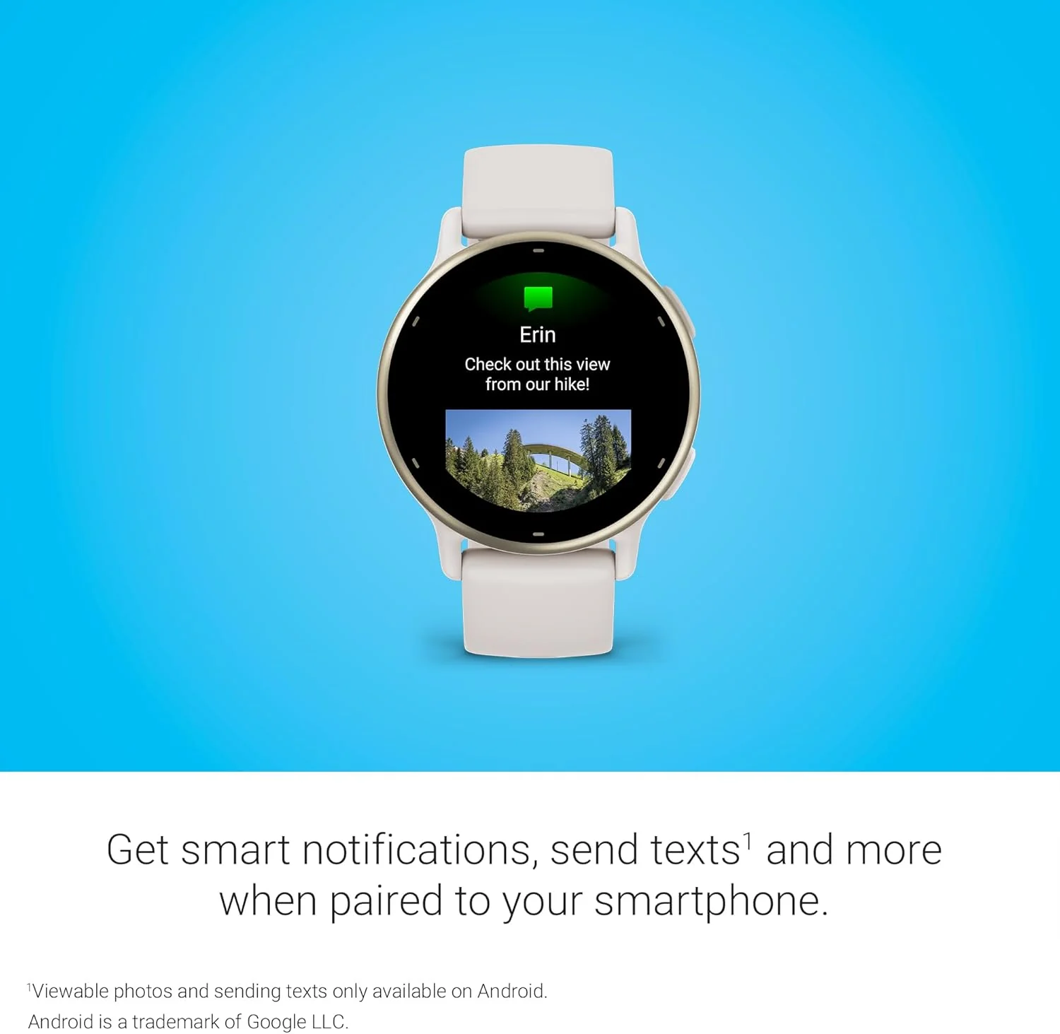 Garmin vívoactive 5, AMOLED GPS Smartwatch , All-day Health Monitoring, Advanced Fitness Features, Personalised Sleep Coaching, Music and up to 11 days battery life, Ivory - Image 6