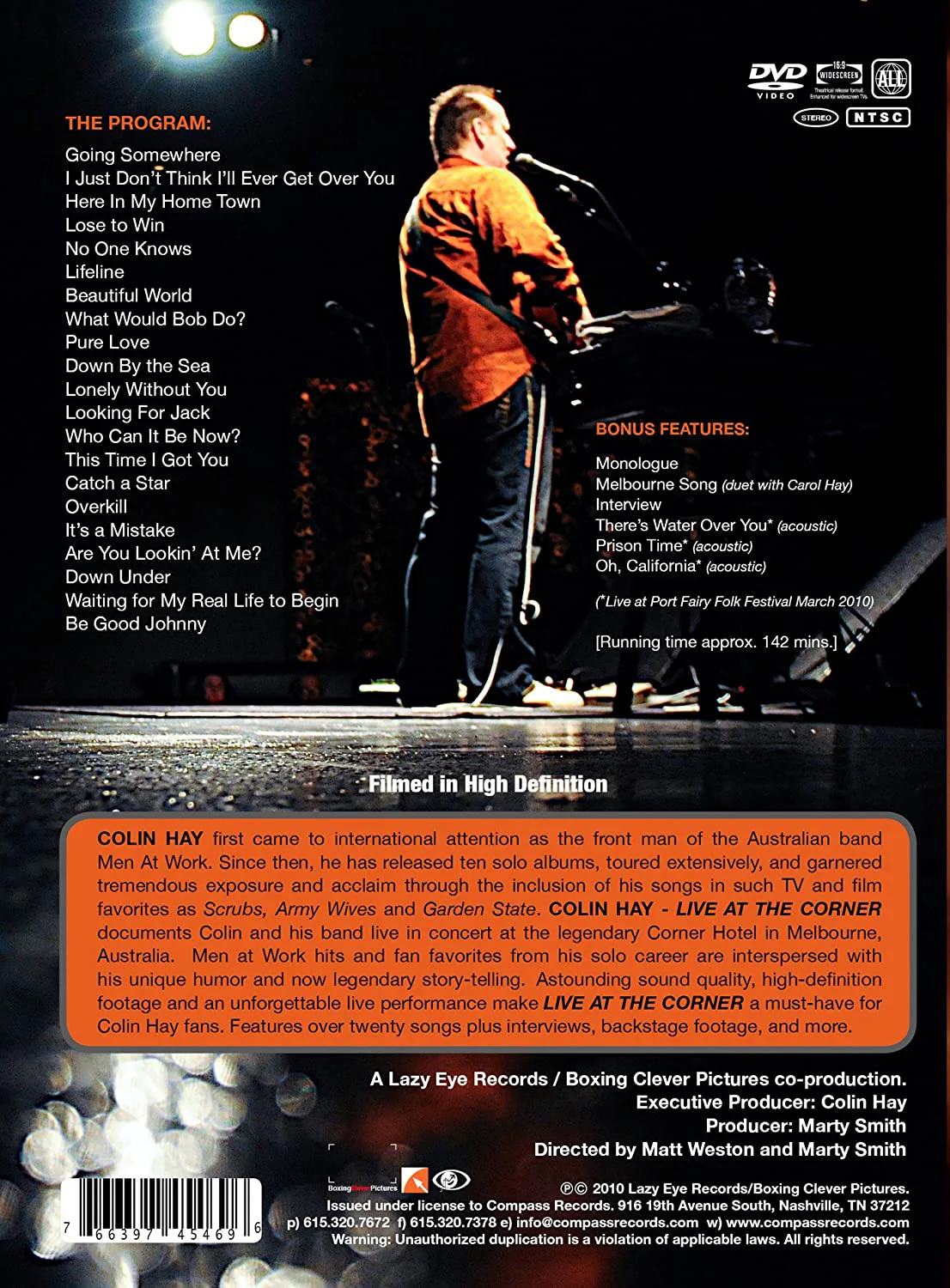 Colin Hay - Live At The Corner - Image 4