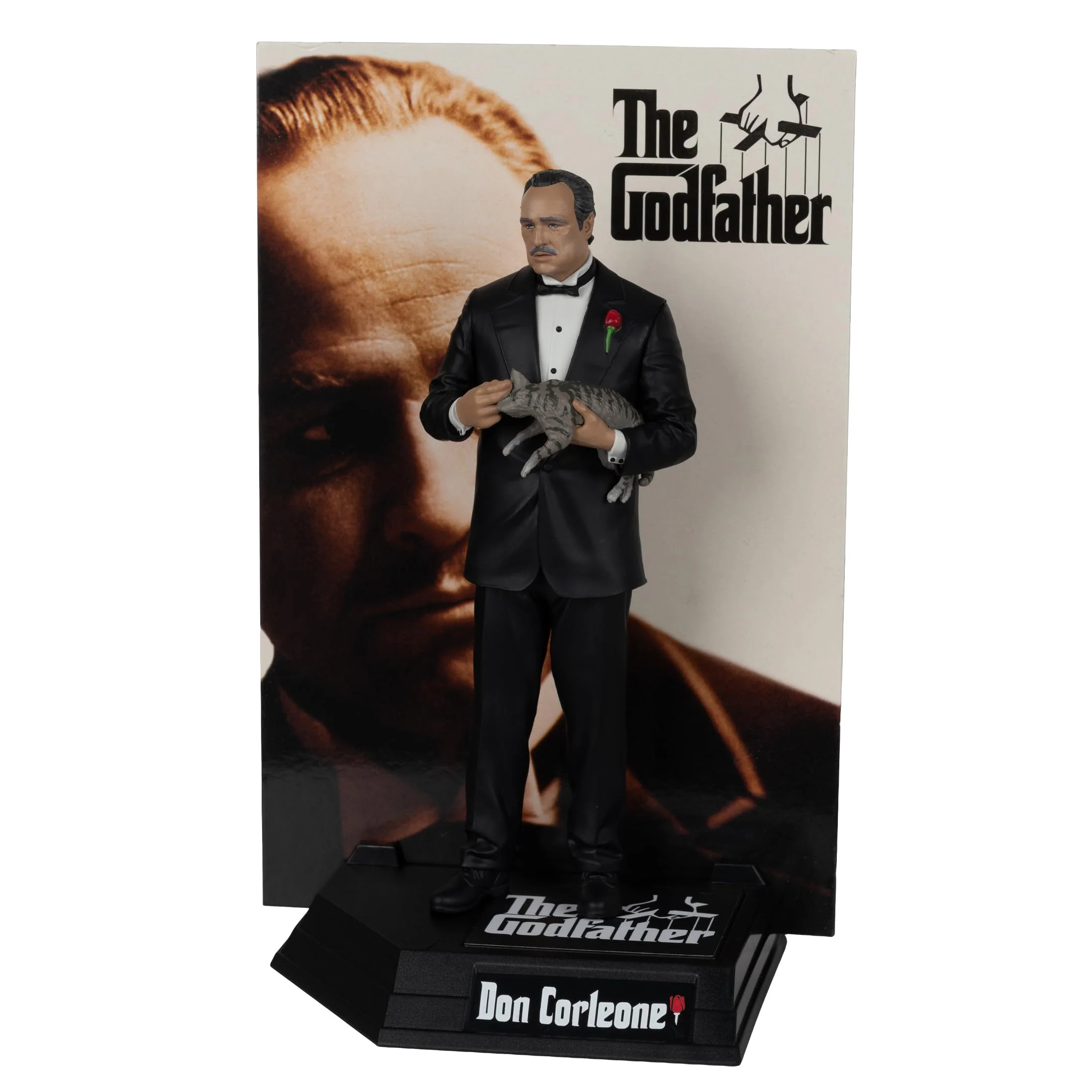 McFarlane The Pate Movie Maniacs Paramount - Statuetta di Don Corleone, 17 cm