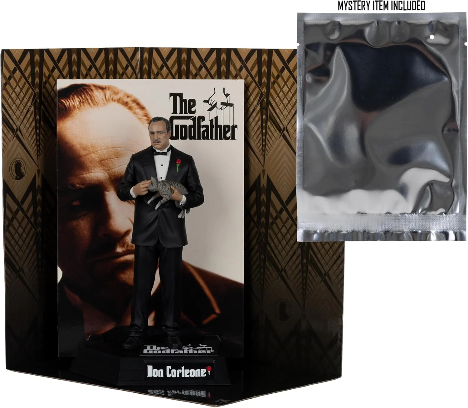 McFarlane The Pate Movie Maniacs Paramount - Statuetta di Don Corleone, 17 cm - Image 2