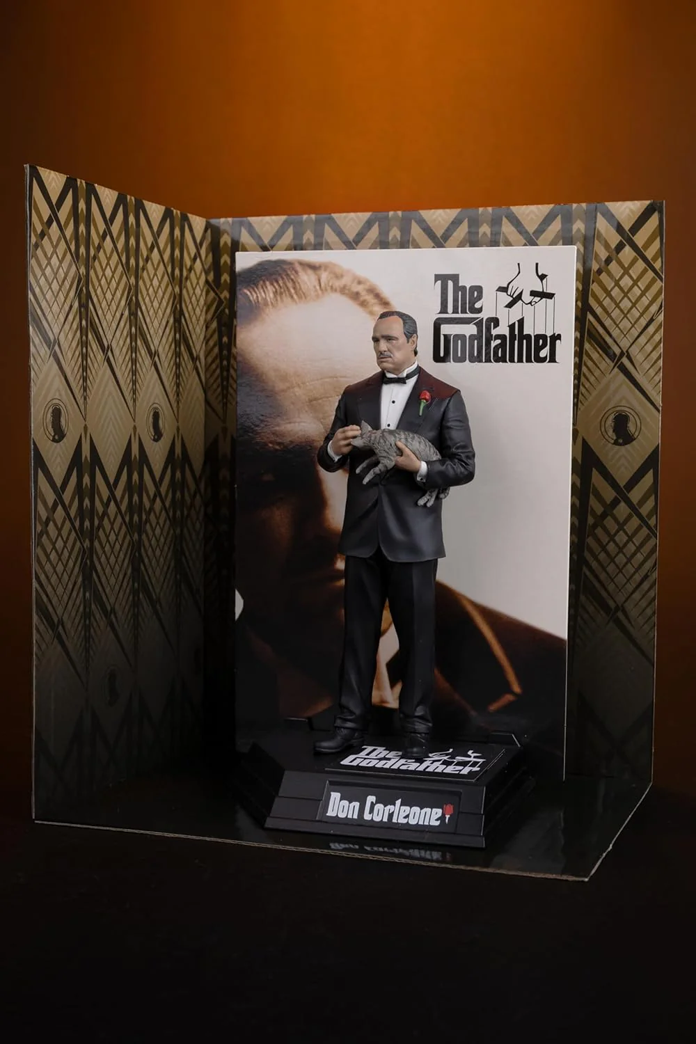 McFarlane The Pate Movie Maniacs Paramount - Statuetta di Don Corleone, 17 cm - Image 5