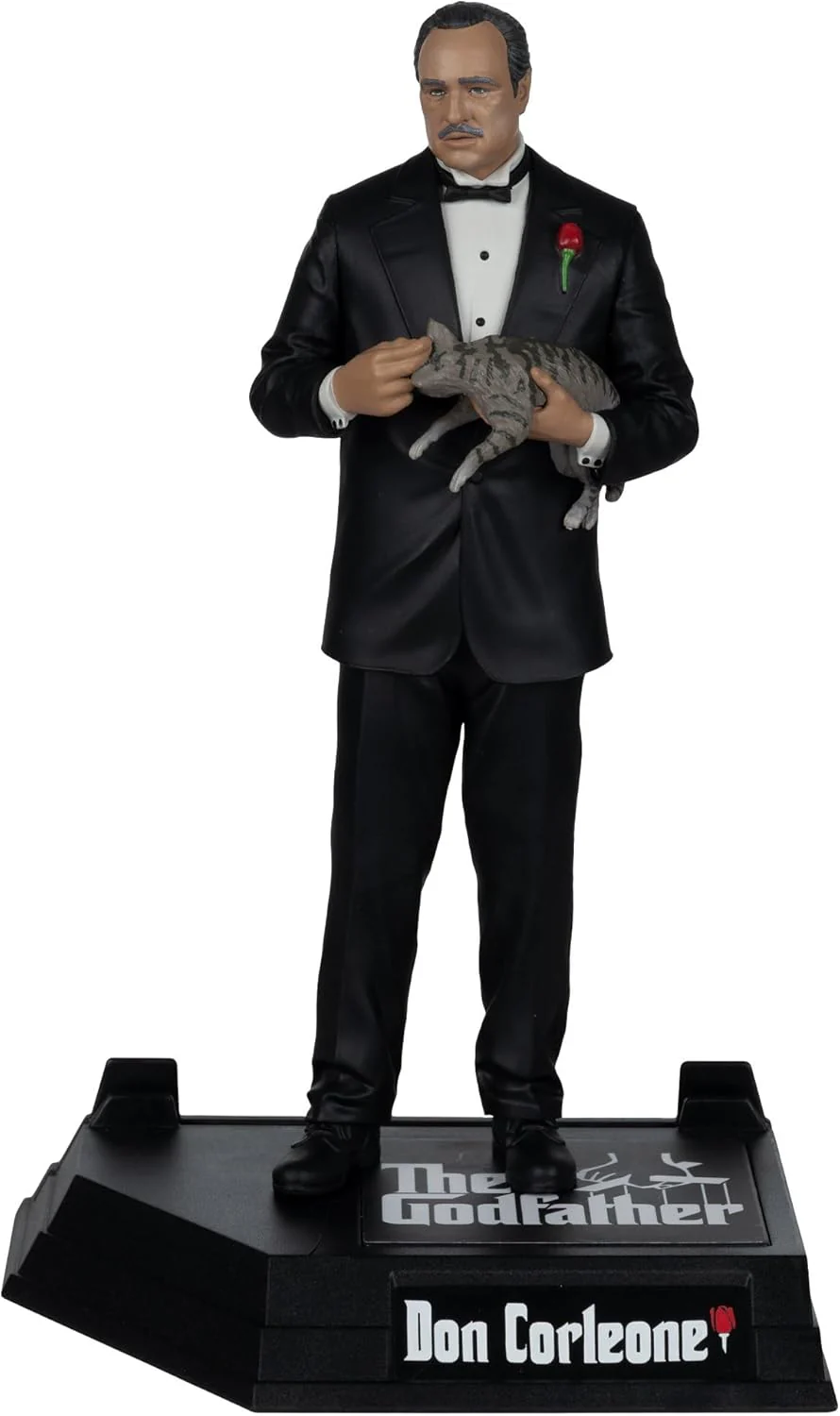 McFarlane The Pate Movie Maniacs Paramount - Statuetta di Don Corleone, 17 cm - Image 6