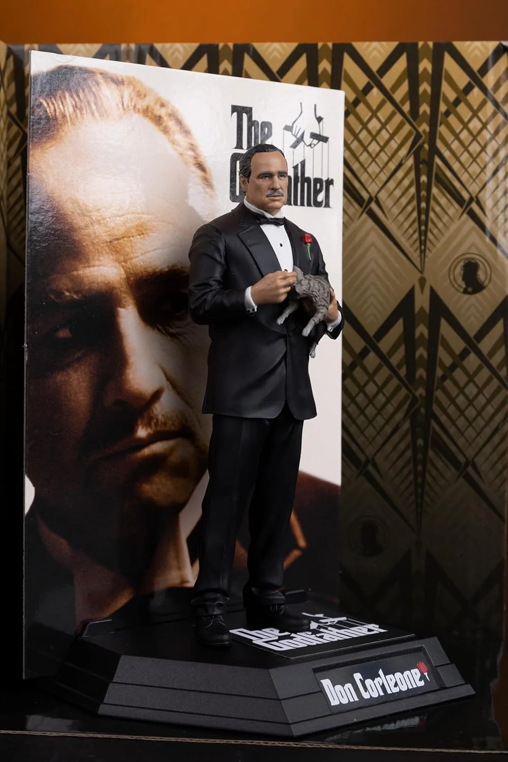 McFarlane The Pate Movie Maniacs Paramount - Statuetta di Don Corleone, 17 cm - Image 7