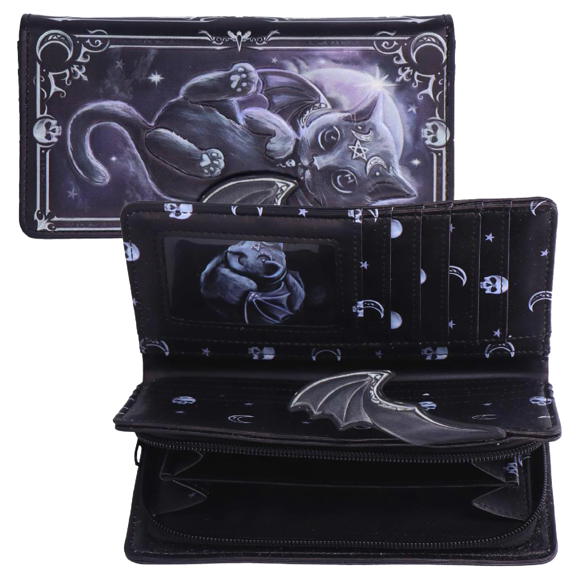 Moon Of Malpuss Embossed Purse 18.5Cm