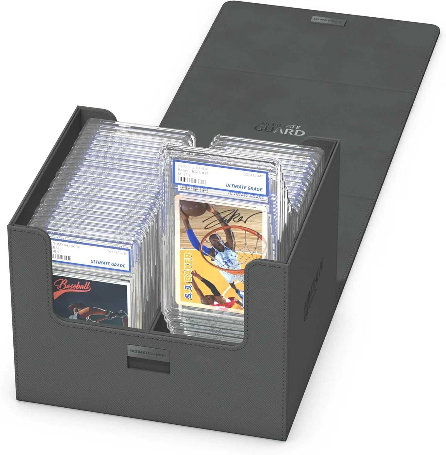 Ultimate Guard UGD011328 Minthive 30+ XenoSkin Grey Card Box, Plain - Image 4