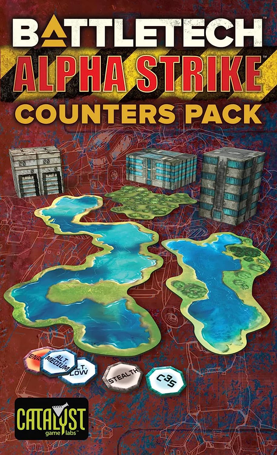 Catalyst Game Labs - BattleTech Counter Pack-Alpha Strike - Miniature Game - English Version - Image 4