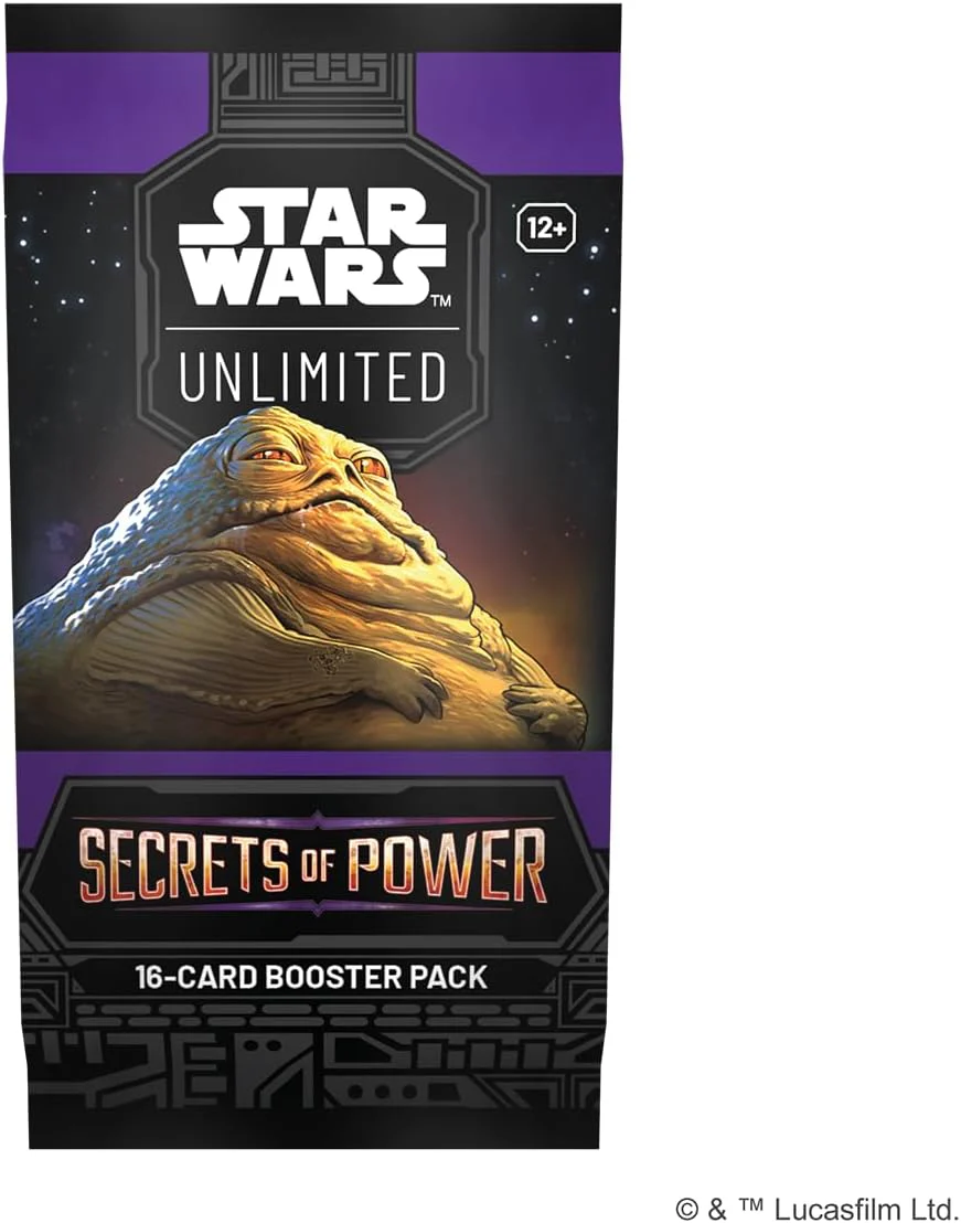 Asmodee Star Wars: Unlimited TCG Secrets of Power BOOSTER PACK - 16 Cards with Rare, Foil & Leader Cards, Ages 12+, 2+ Players, 20 Minute Playtime - Image 4