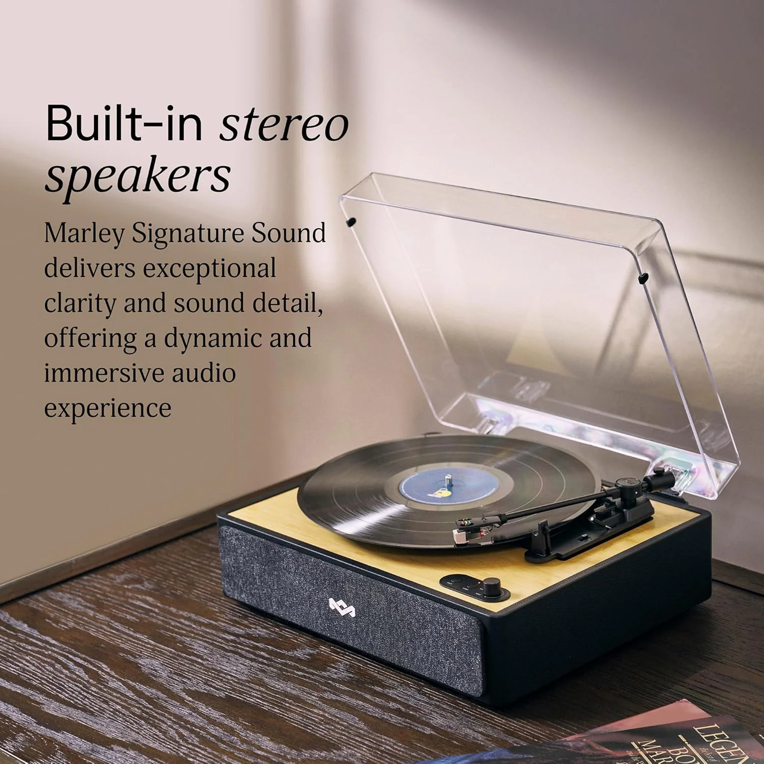 House Of Marley Rise Up All-In-One Turntable - Image 3