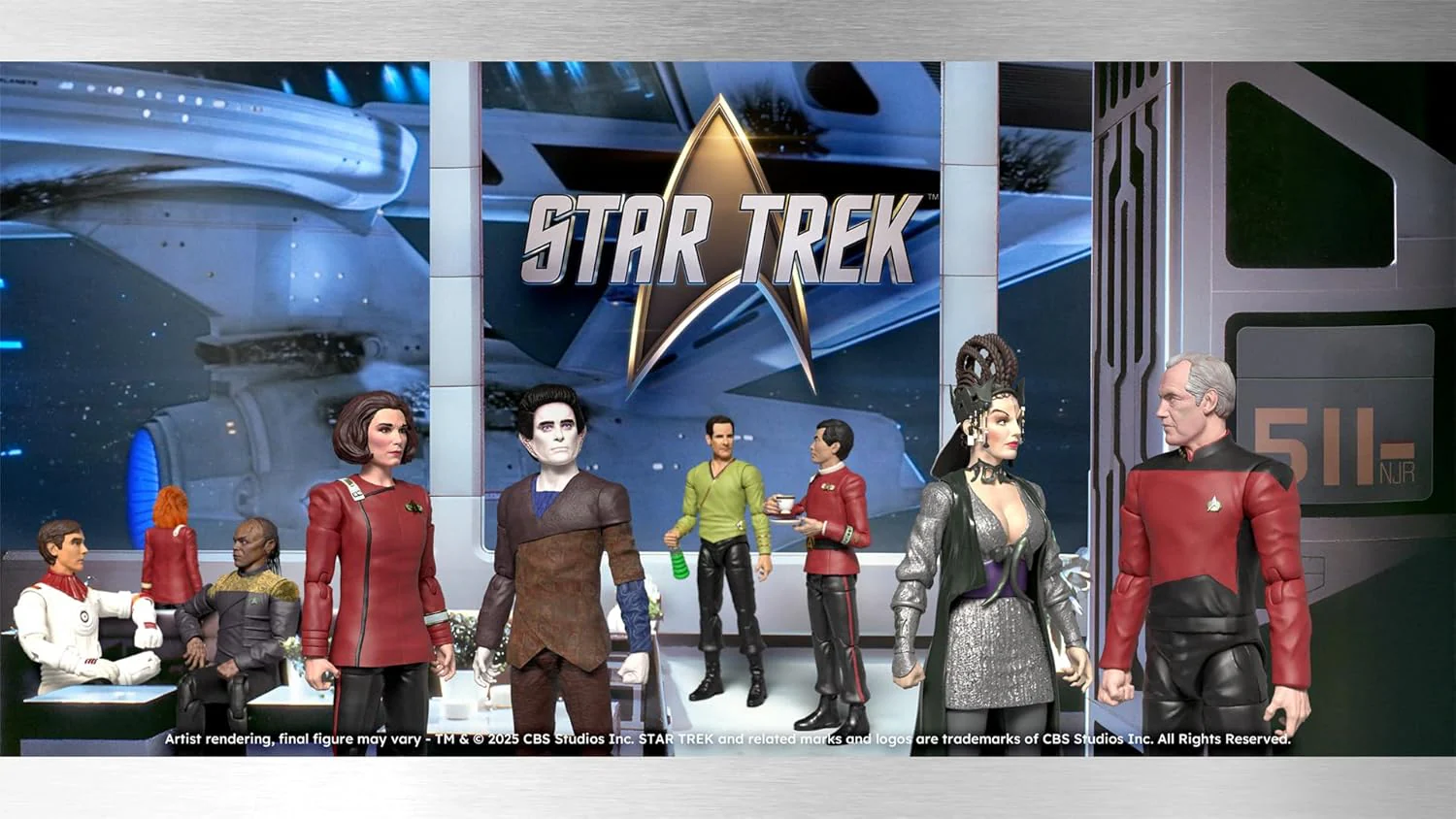 The Nacelle Company - Star Trek: The Next Generation - Captain Jellico Actionfigur - Image 4