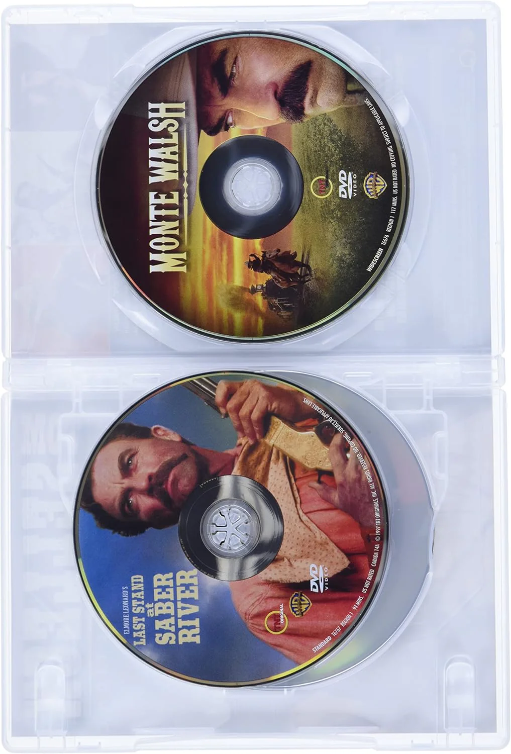 Tom Selleck Western Collection (Monte Walsh / Last Stand at Saber River / Crossfire Trail - Image 4