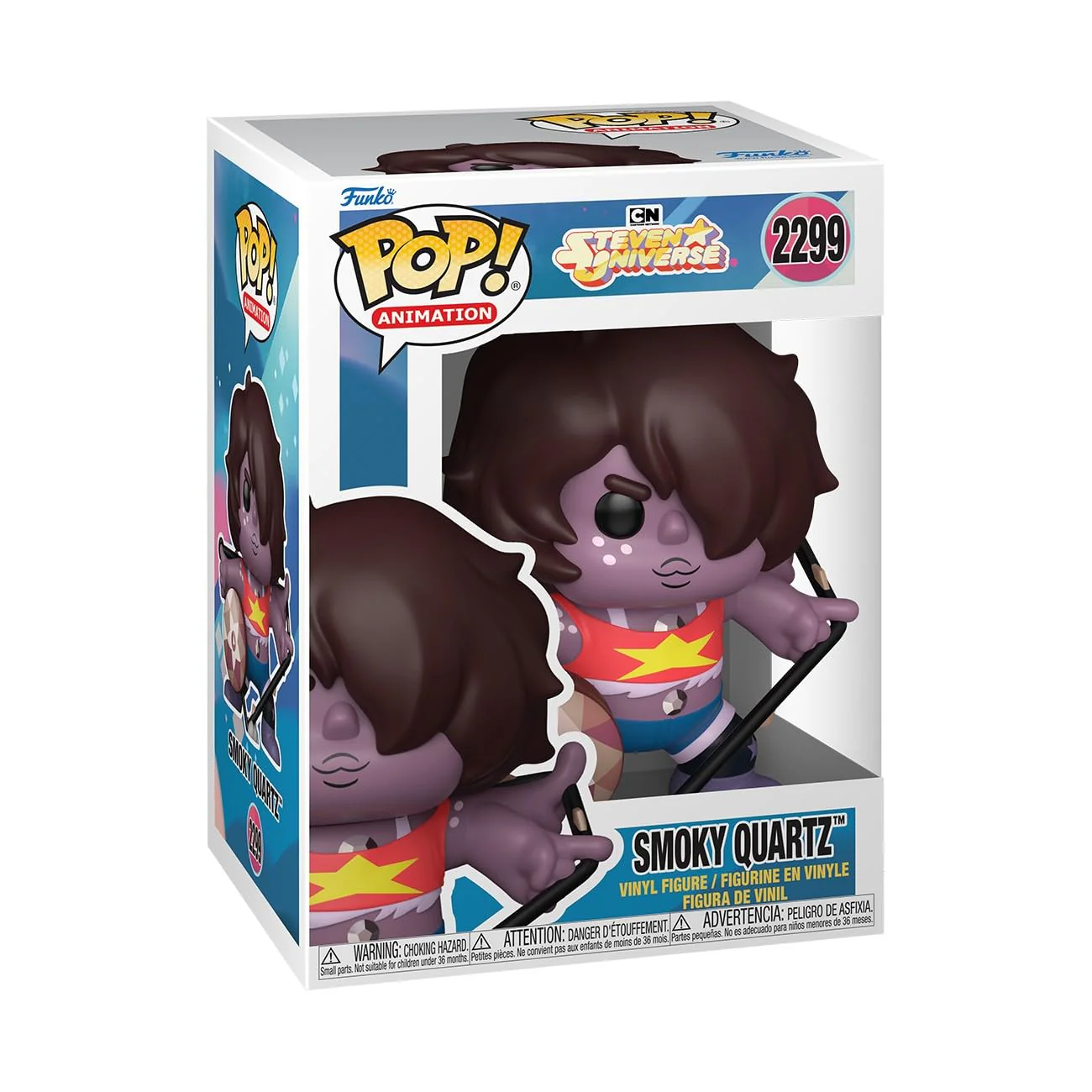 Funko POP! Animation: Steven Universe - Smoky Quartz - Collectable Vinyl Figure - Gift Idea - Official Merchandise - Toys For Kids & Adults - Model Figure for Collectors and Display