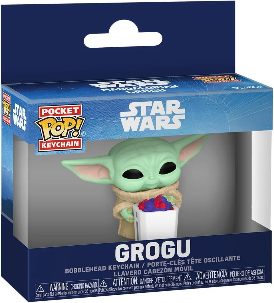 Funko POP! Keychain: Star Wars - The Mandalorian and Grogu - Grogu Novelty Keyring - Collectable Mini Figure - Stocking Filler - Gift Idea - Official Merchandise - Backpack Decor - Image 5