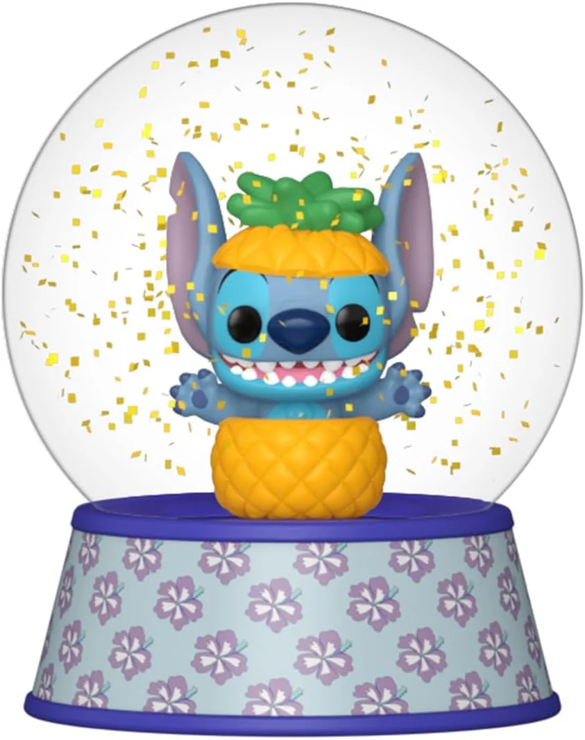 Funko Pop! Mini Glitter Globe: Stitch - Stitch in Pineapple - Collectable Vinyl Figure - Gift Idea - Official Merchandise - Toys for Kids & Adults - Disney Fans - Figure for Collectors and Display - Image 6