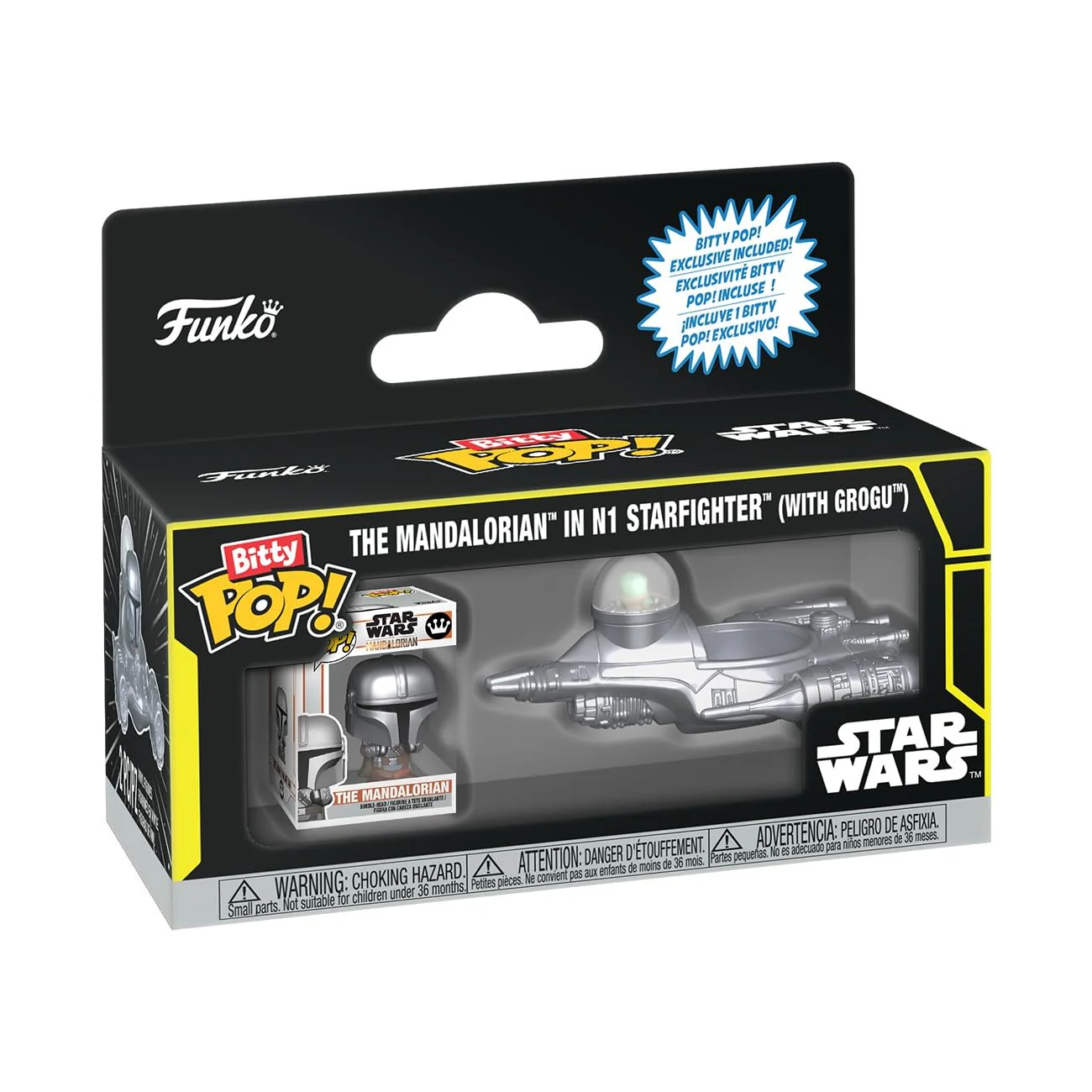 Funko Bitty POP! Ride: Star Wars - N1 with Mando