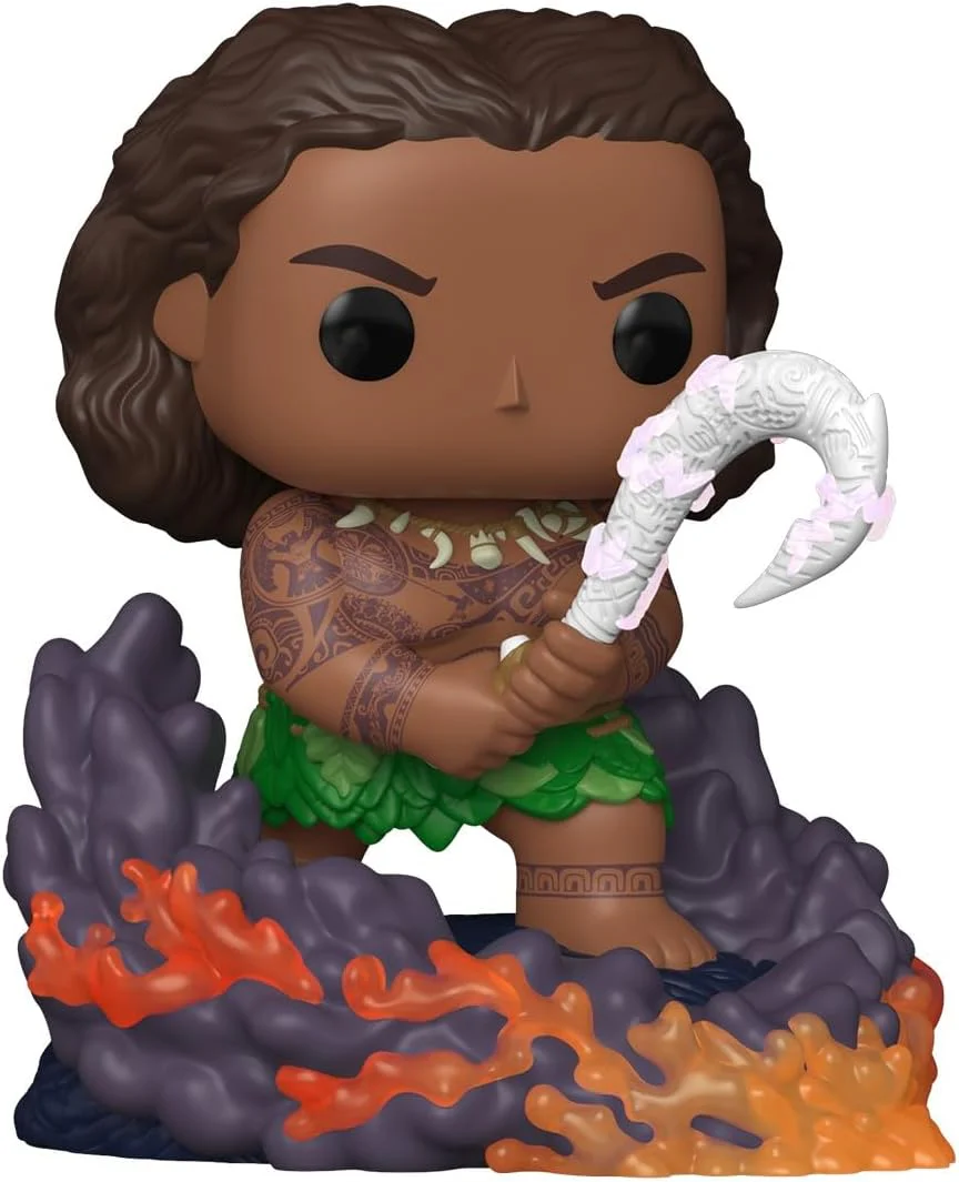 Funko Pop! Premium: Moana - Maui - Glow In the Dark - Collectable Vinyl Figure - Gift Idea - Official Merchandise - Toys for Kids & Adults - Cartoon/Animation Fans - Model Figure for Collectors - Image 5