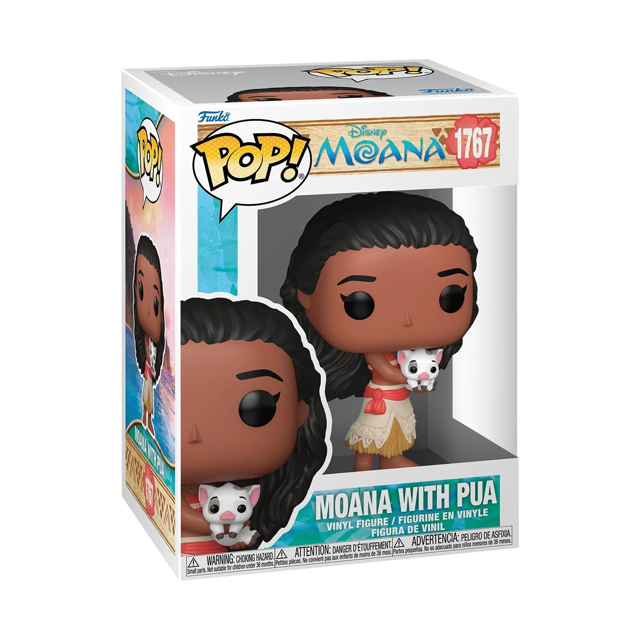 Funko POP! Disney: Moana- Moana with Pua - Collectable Vinyl Figure - Gift Idea - Official Merchandise - Toys For Kids & Adults - Model Figure for Collectors and Display