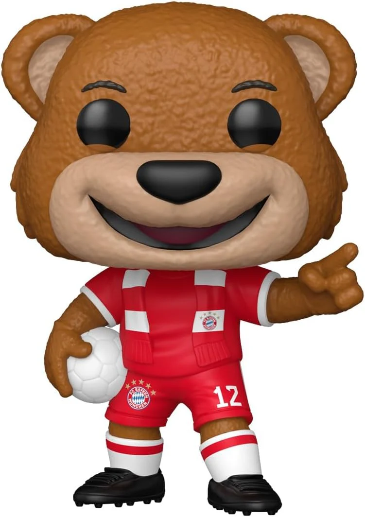 Funko POP! Football: FC Bayern München - Berni The Bear - Sammelbare Vinylfigur - Geschenkidee - Offizielles Merchandise - Spielzeug für Kinder & Erwachsene - Modellfigur für Sammler - Image 7