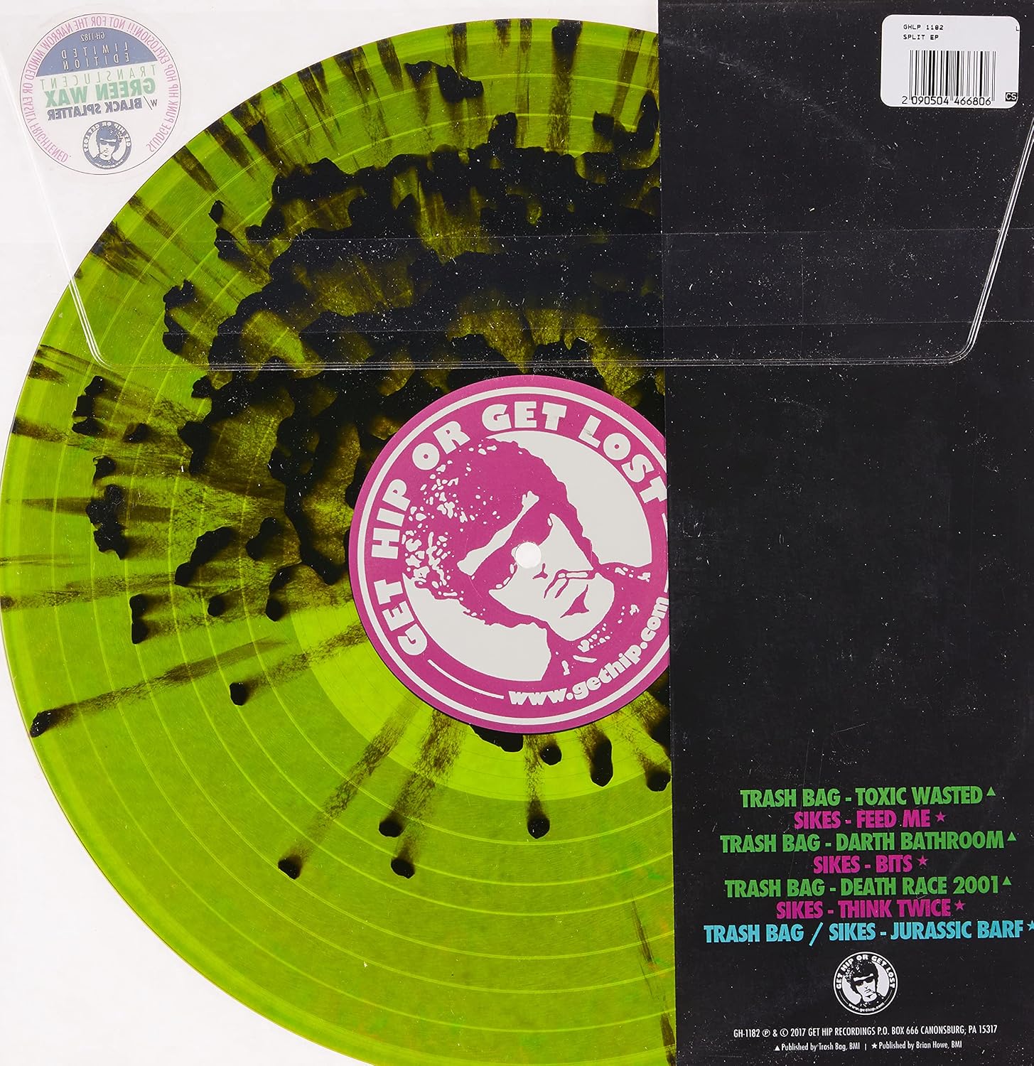 Trash Bag/Sikes - Split Ep (LP) - Image 2