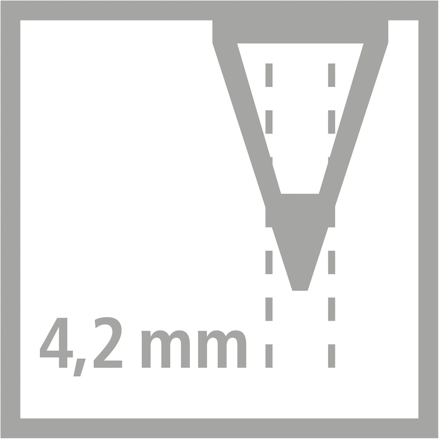 STABILO - Driekantig kleurpotlood - Trio Thick - 12 kleuren - Metalen blik met 38 stuks - Image 4