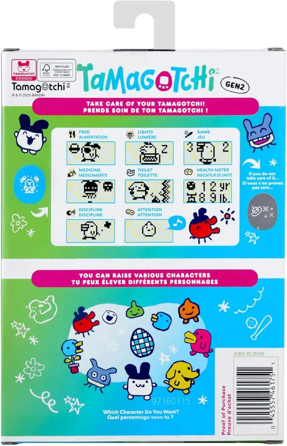 Bandai Tamagotchi Original College Sweater Digital Pet | Nurture And Raise The Original Tamagotchi Electronic Pet | Tamagotchi Japanese Kids Toys For Girls And Boys Make Great 90s Retro Gifts - Image 7
