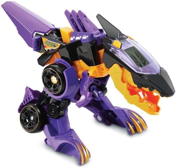 VTech Switch and Go Dinos Spinosaurus - Dino Car Transformer - 2 in 1 Toy with Dino Voice, Sound and Light Effects - For Kids 3-8 Years - Image 4