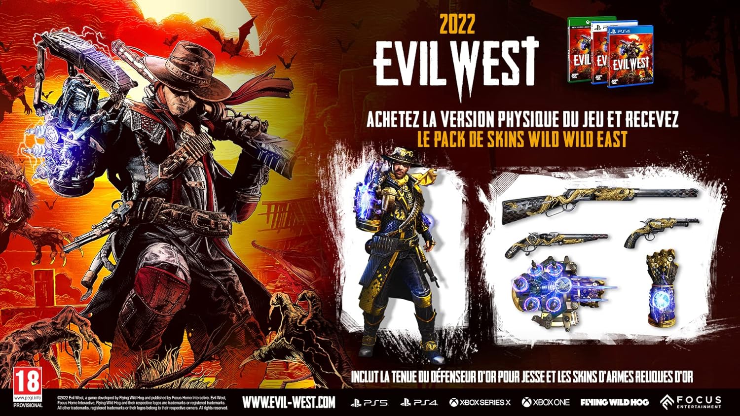 Evil West [Fr Version] (Playstation 4) - Image 2