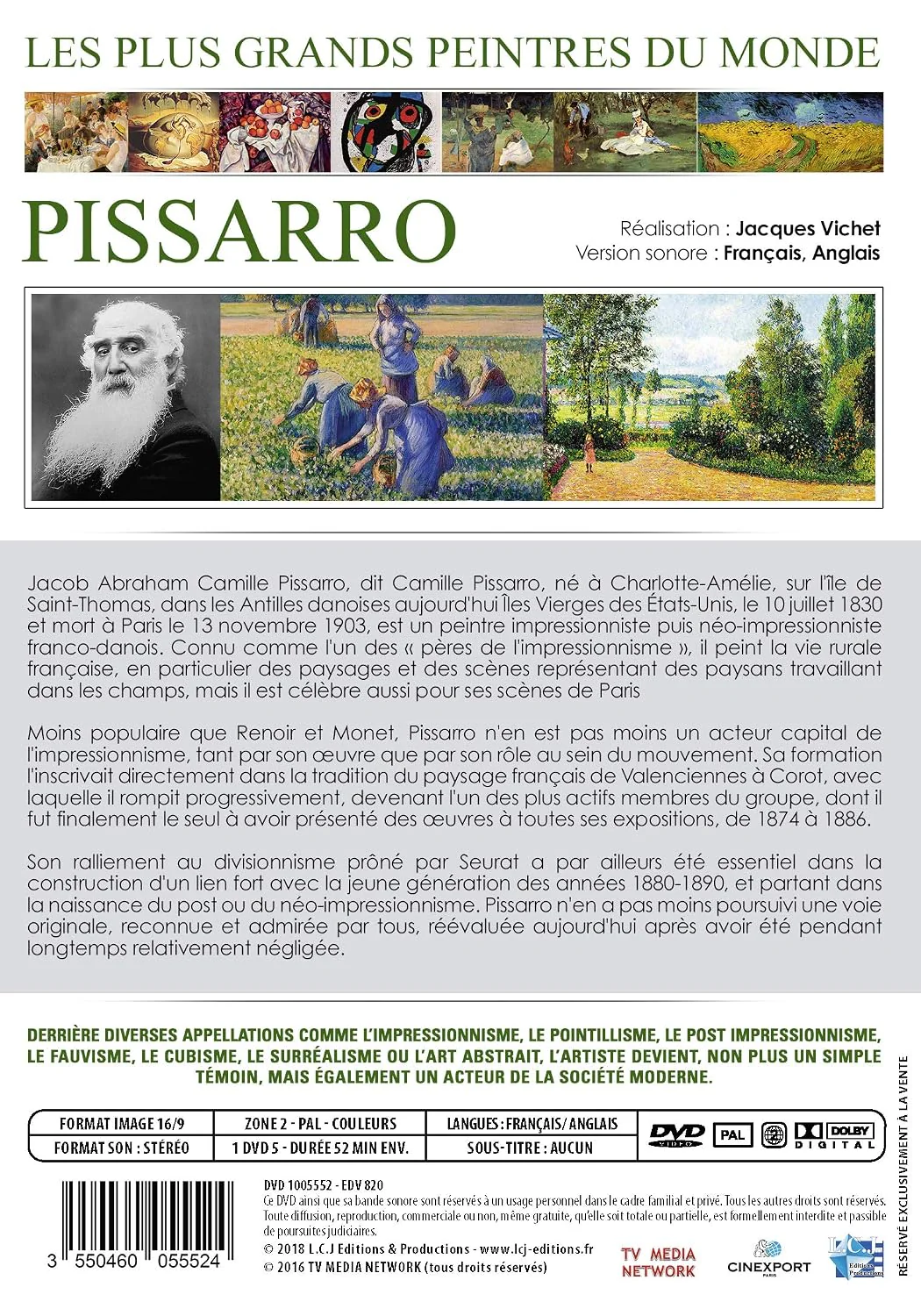 Les Plus Grands Peintres Du Monde Pissaro - Image 2