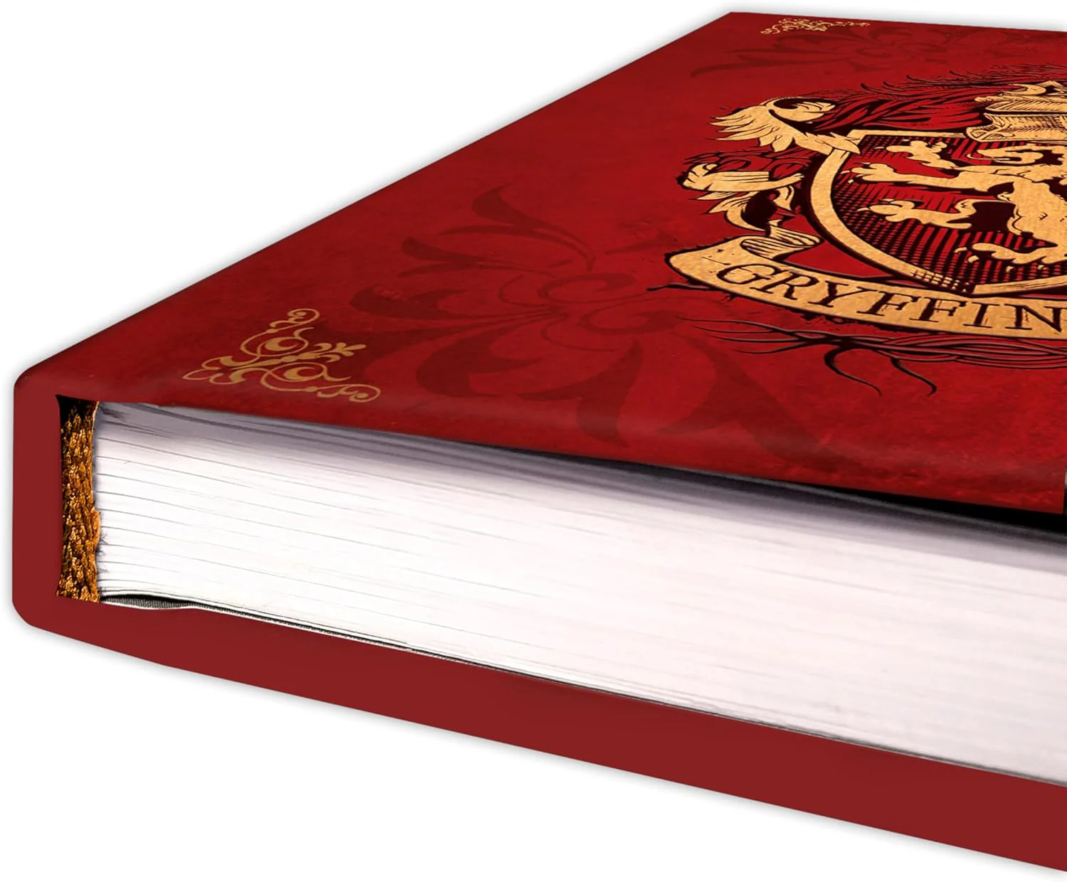 ABYSTYLE HARRY POTTER A5 Gryffindor Notebook - Official Merchandise - 120 Pages - A5 Size - Hardcover - House Crest Design - Image 5