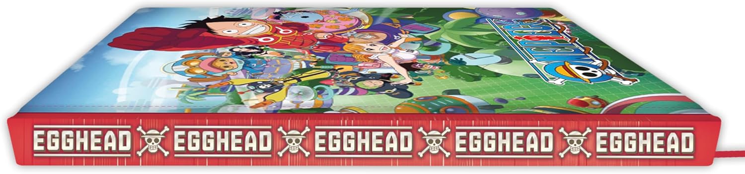 ABYSTYLE ONE PIECE Egghead A5 Notebook - Official Merchandise - A5 Size - Hardcover - Ruled Pages - Futuristic Arc Design - Image 5