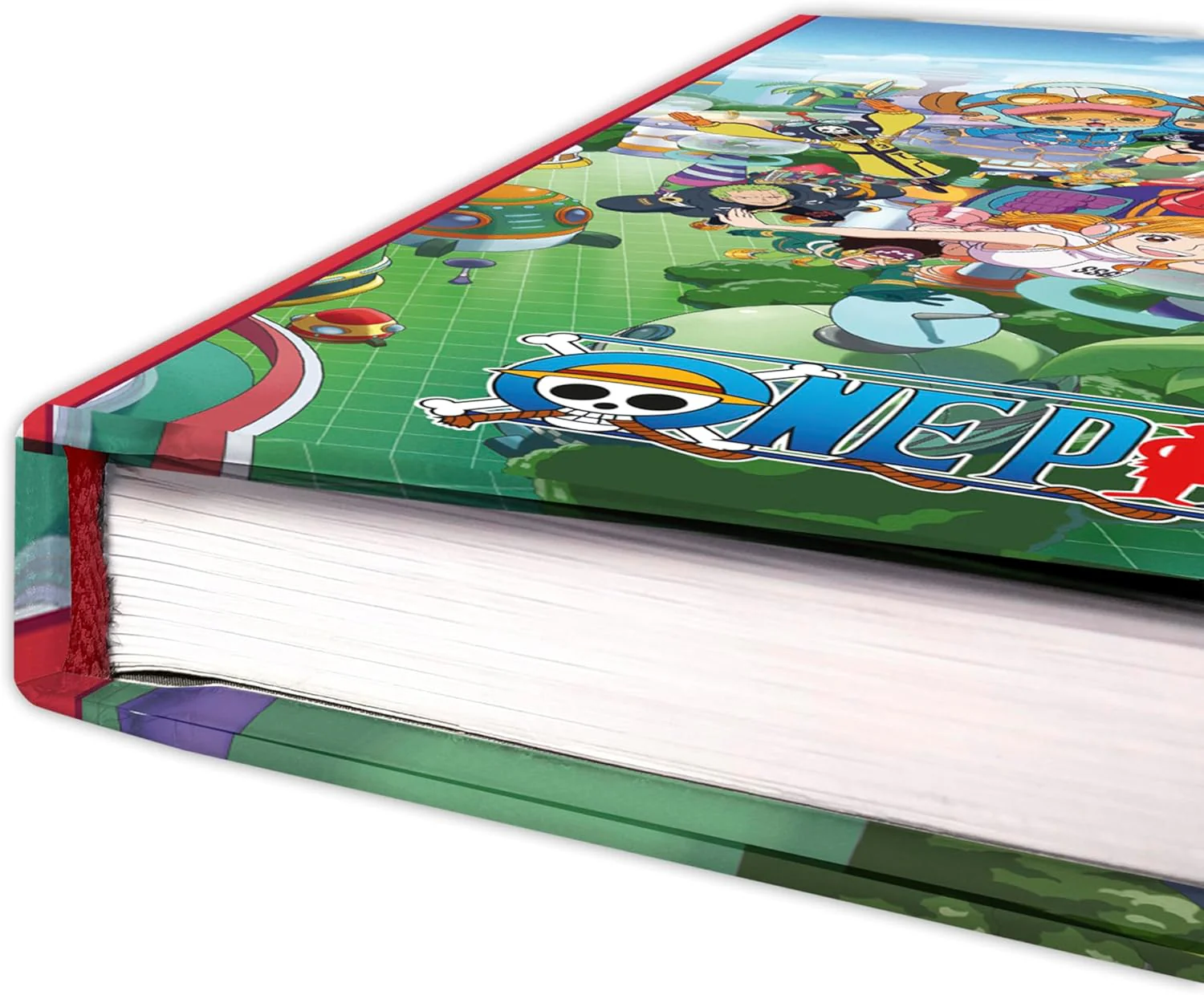 ABYSTYLE ONE PIECE Egghead A5 Notebook - Official Merchandise - A5 Size - Hardcover - Ruled Pages - Futuristic Arc Design - Image 7